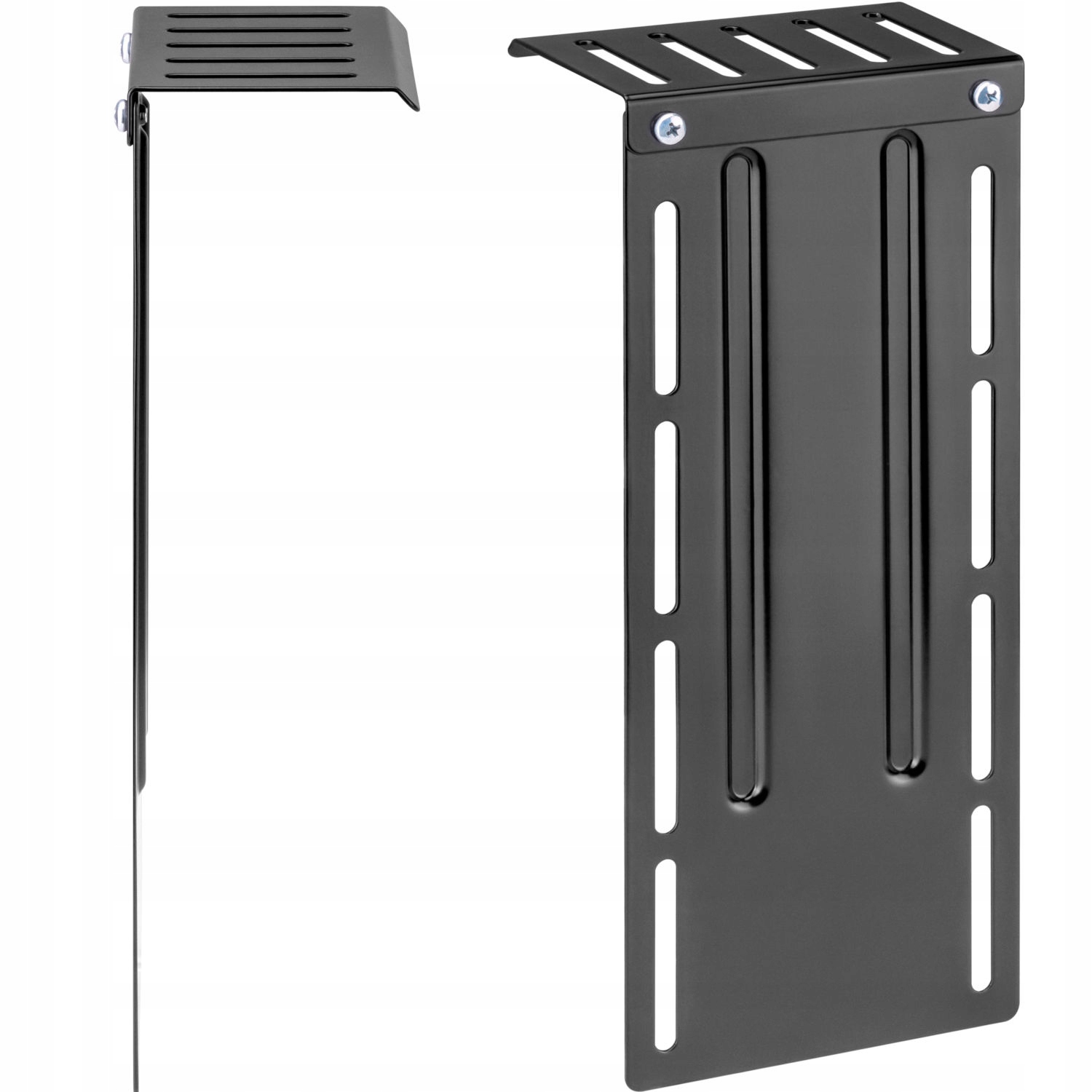 Trwała konstrukcja – Stalowa półka z matowym wykończeniem