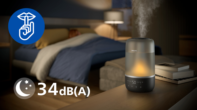 Wydajność nawilżania do 275 ml/h