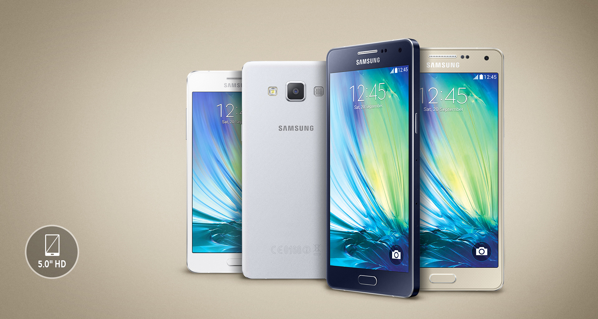Premium metal design and stylish colors