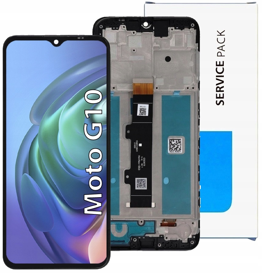 Wyświetlacz Do Motorola Moto G10 XT2127 – Oryginalny ekran z ramką