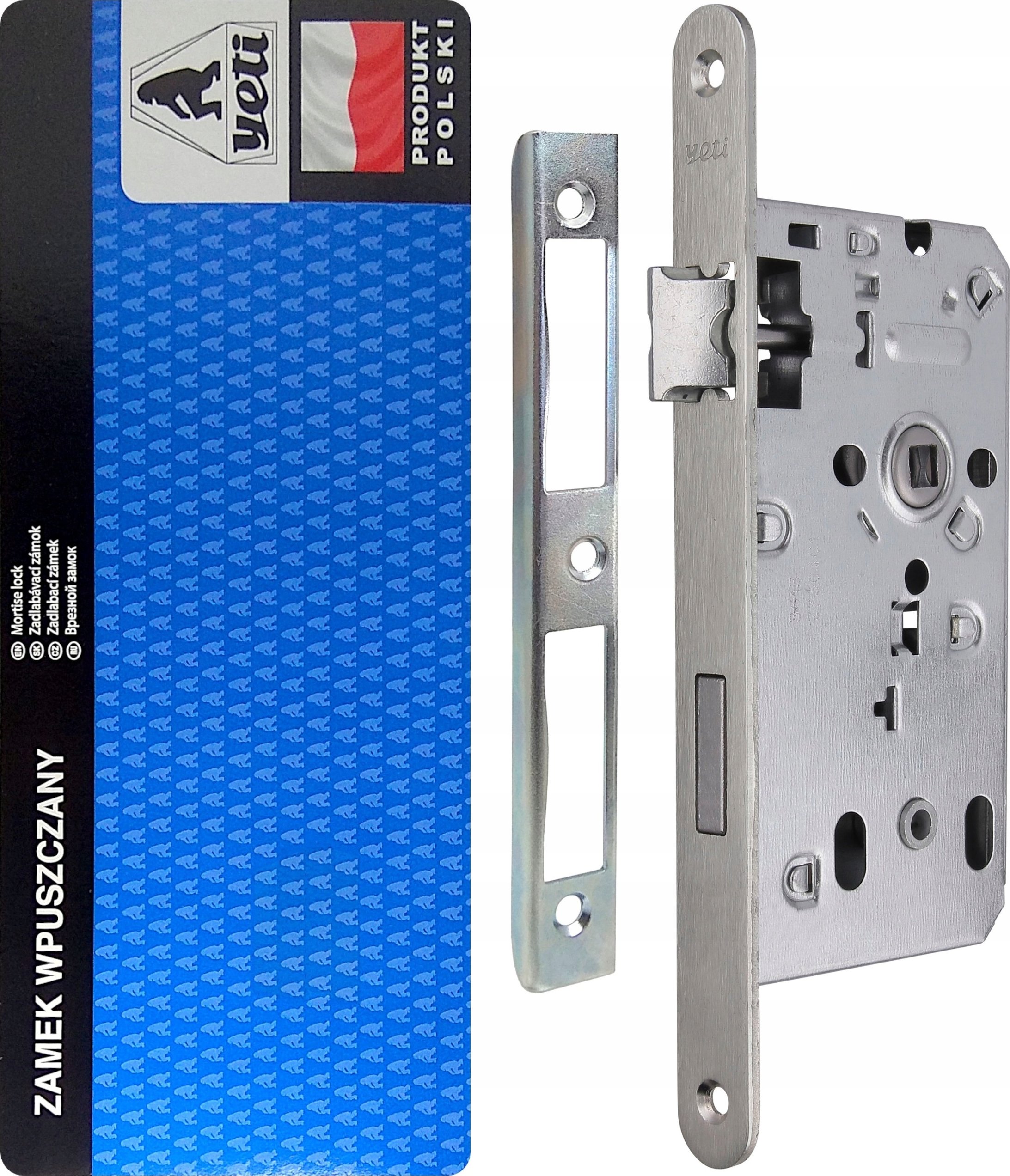 Zamek Łazienkowy LOB YETI 72/50 CYNK BIAŁY – Idealne rozwiązanie do Twojej łazienki