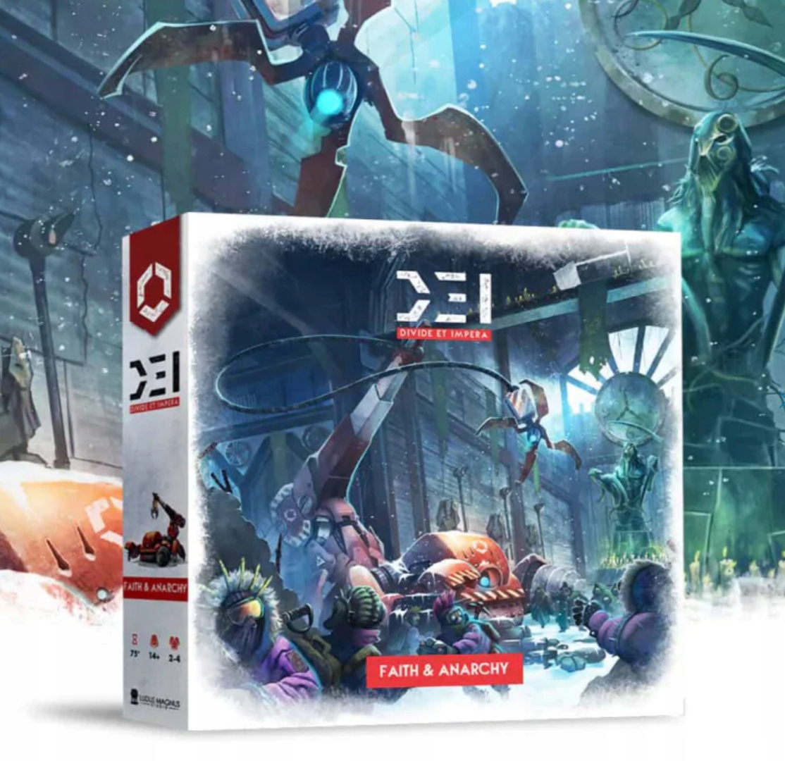 Czacha Games GRA DIVIDE ET IMPERA: WIARA I ANARCHIA – Rozszerzenie do emocjonującej gry planszowej