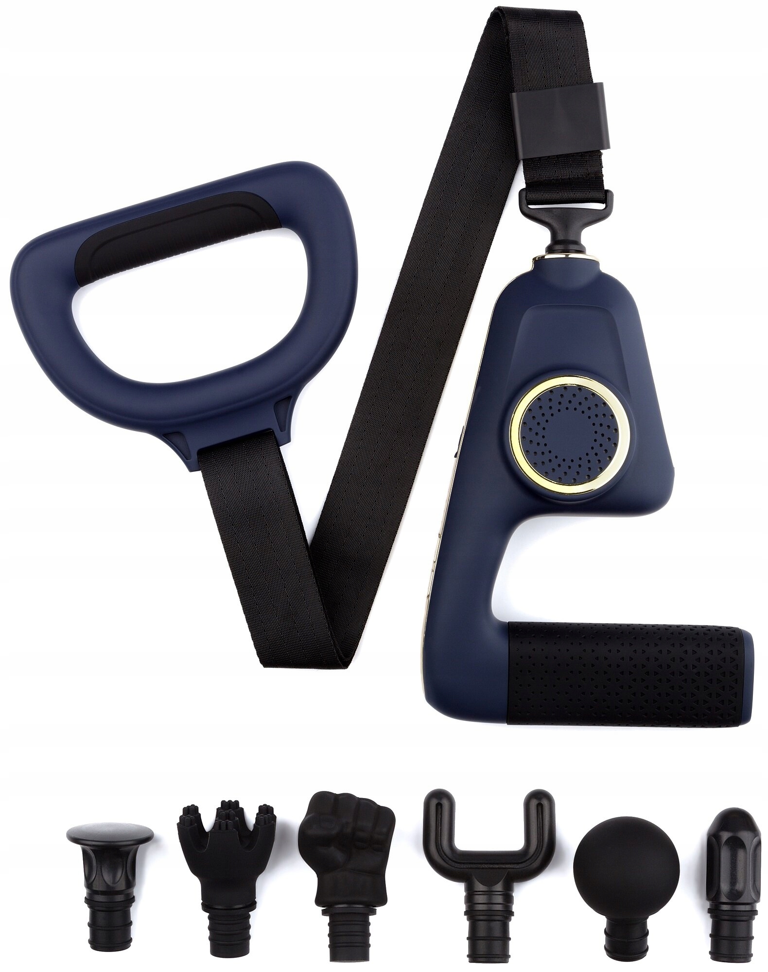 Różnorodność nakładek do masażu