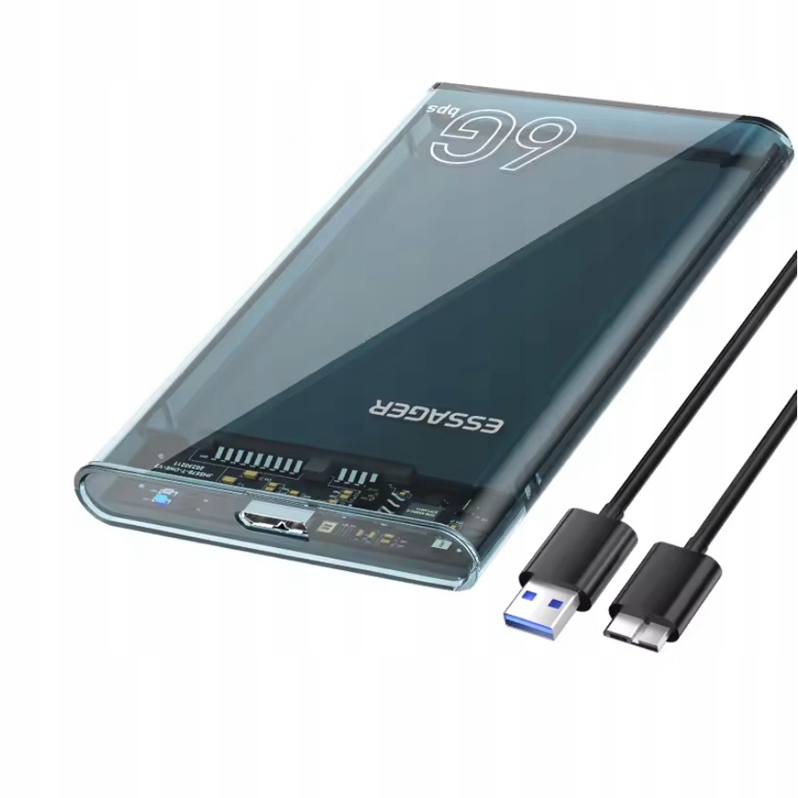 Zawartość opakowania: obudowa i kabel USB 3.0