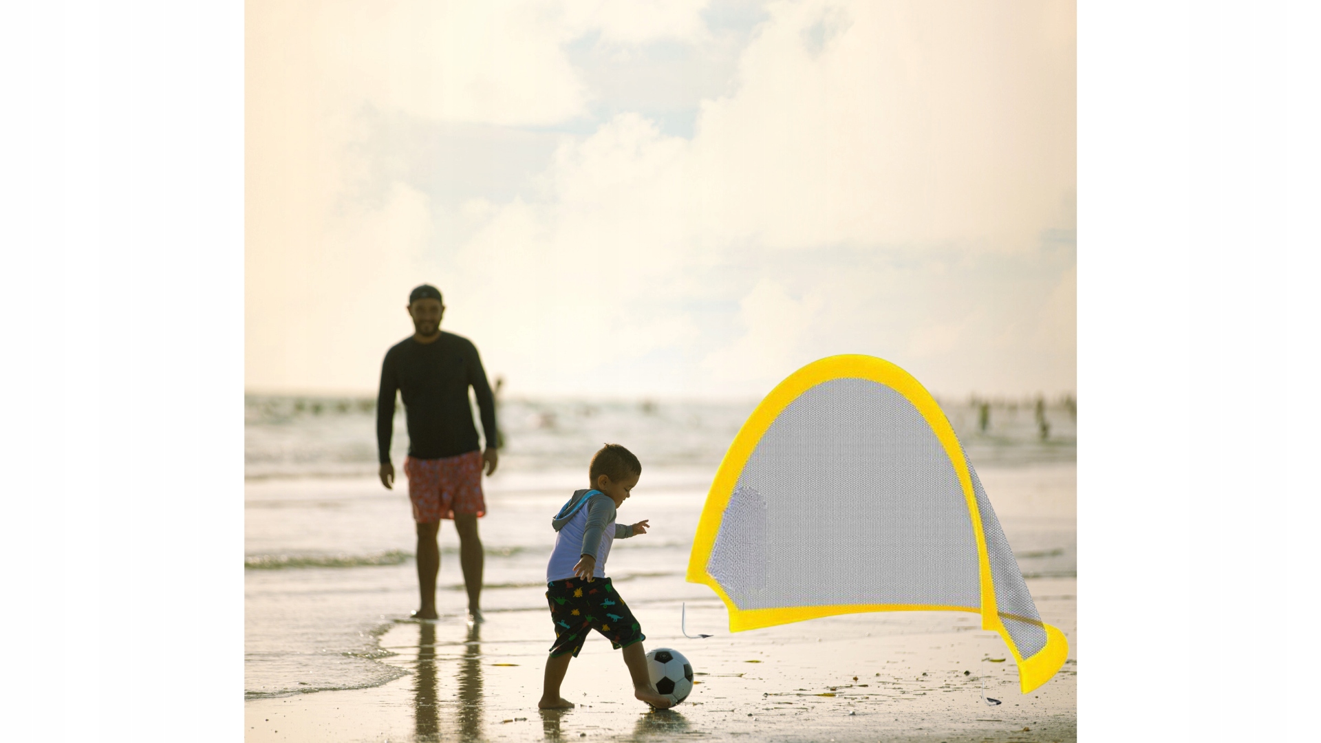 Możliwość gry w różnych miejscach: ogród, plaża, trawa