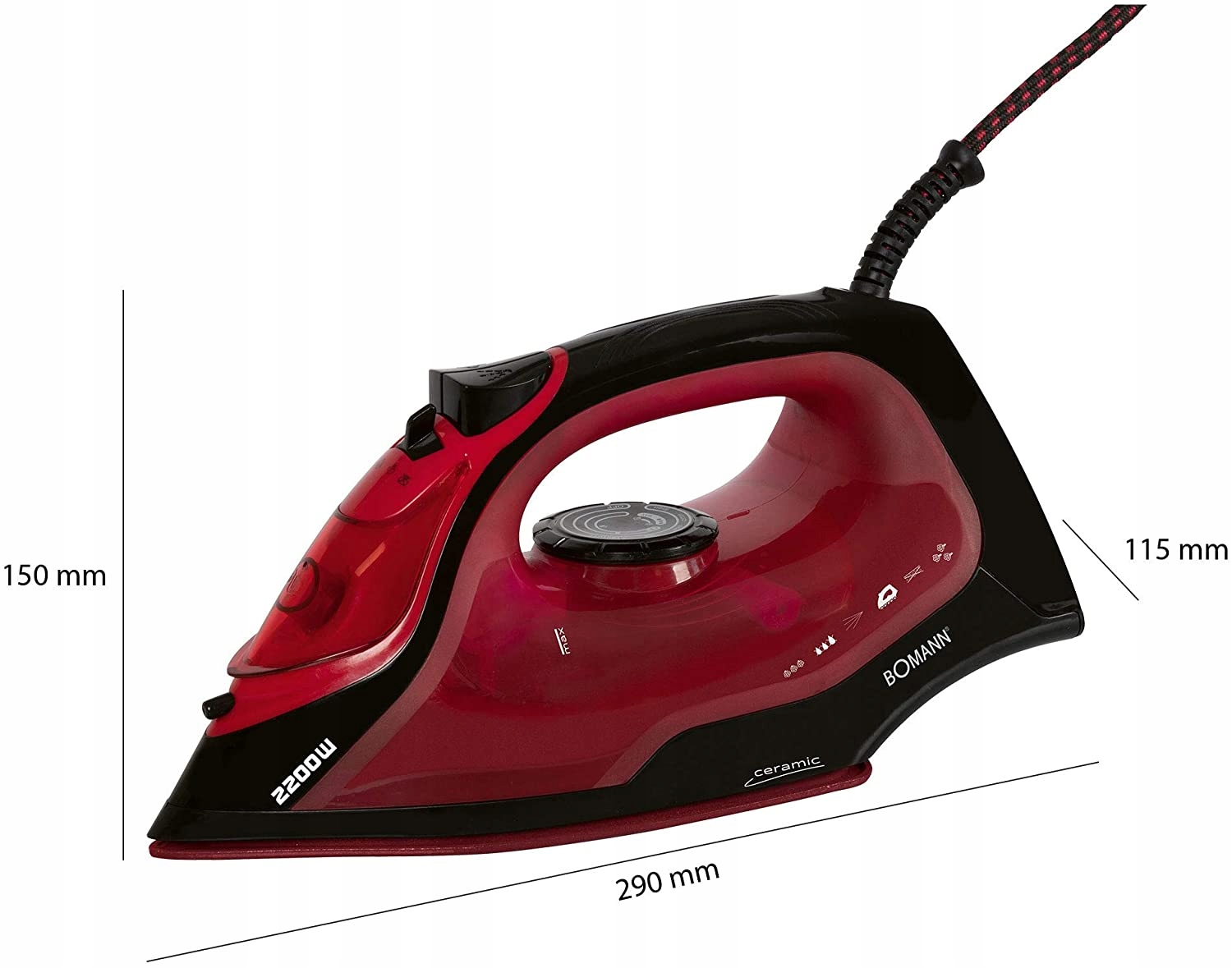 Elastyczna konstrukcja dla komfortu prasowania