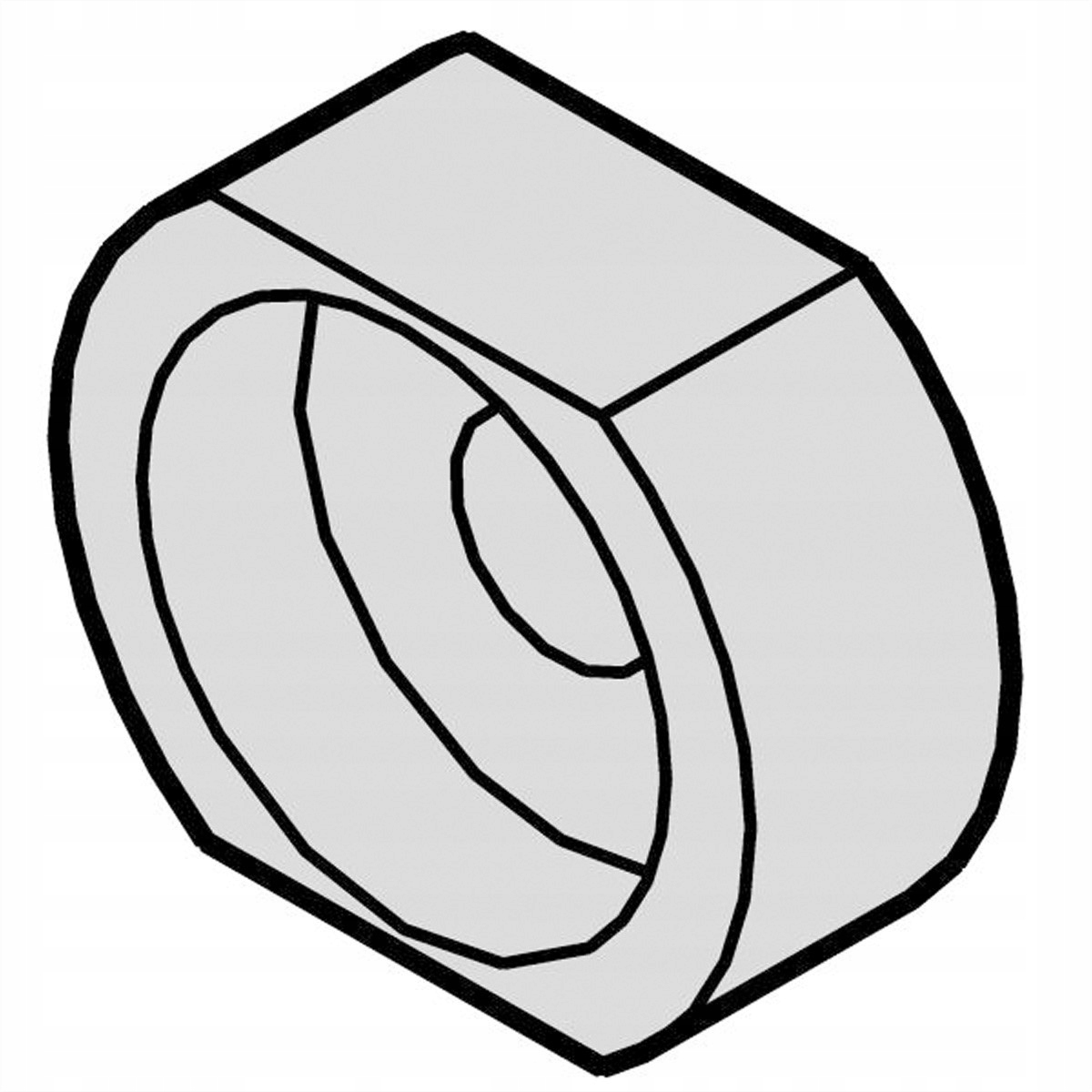 Wymiary tulei: 8 mm x 5 mm x 8 mm