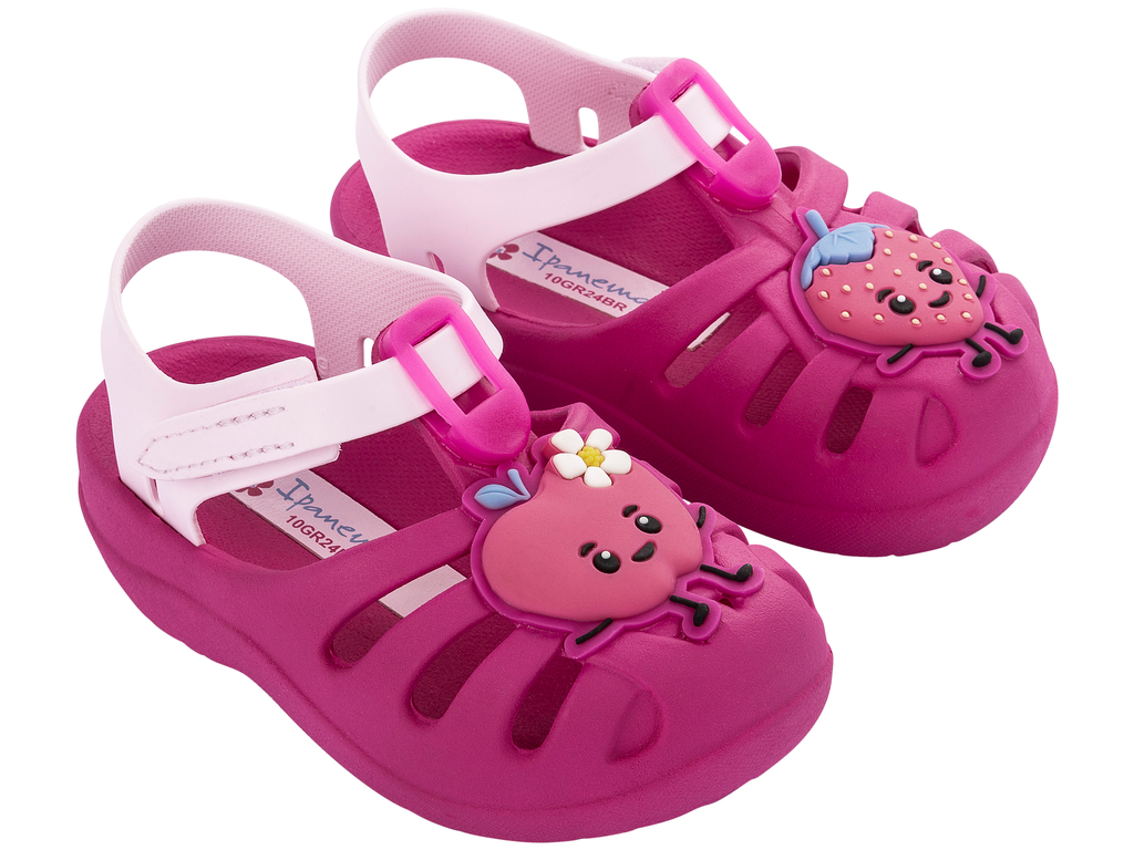 Ipanema dziecięce sandały SUMMER XIV B 83615-BC948 DARK PINK/LIGHT PINK – Styl i komfort dla najmłodszych
