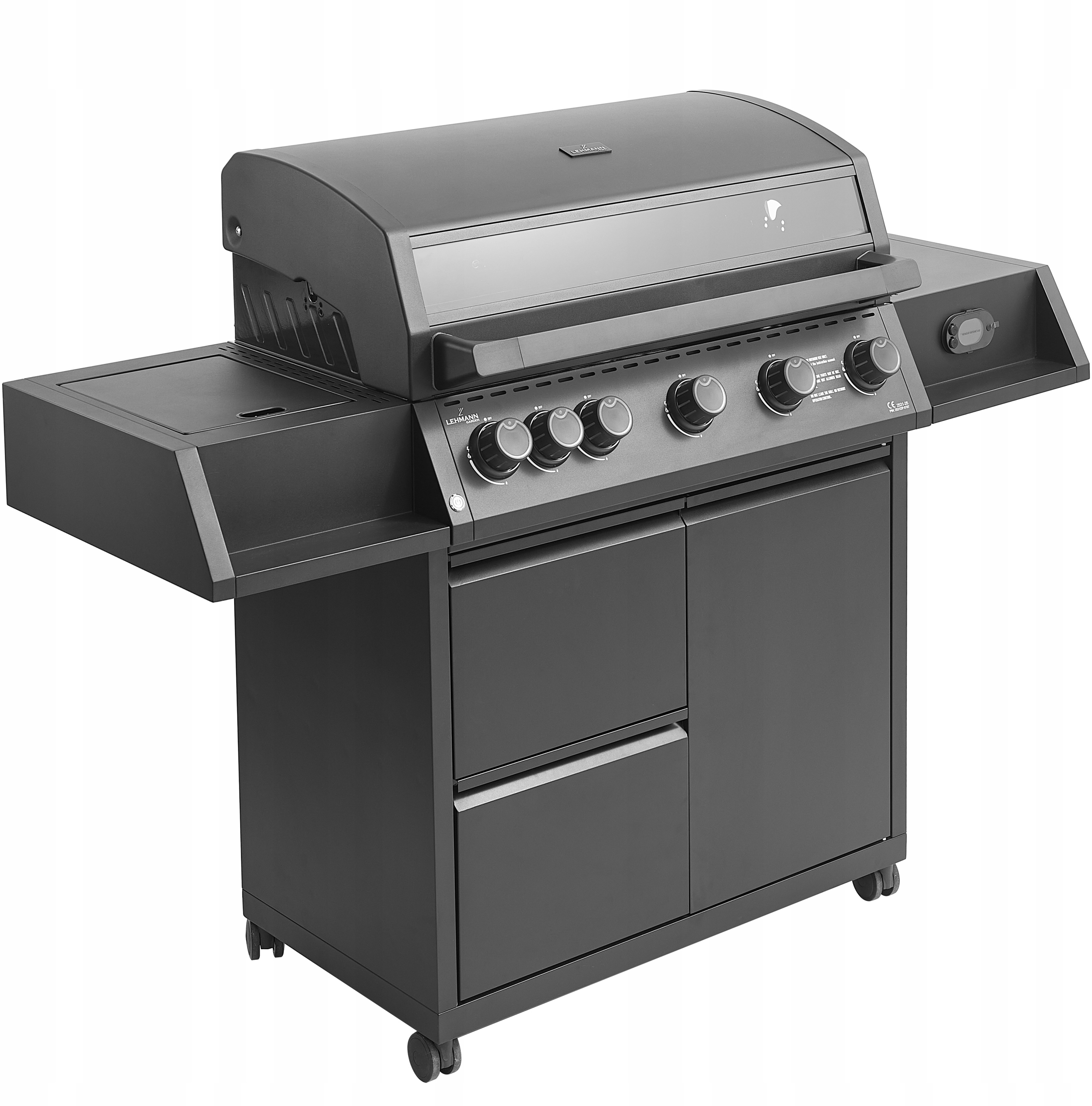 Grill gazowy Ogrodowy ŻELIWNY LEHMANN 5+1 premium 20,5 kW + szafka na butlę EAN (GTIN) 5905388902234