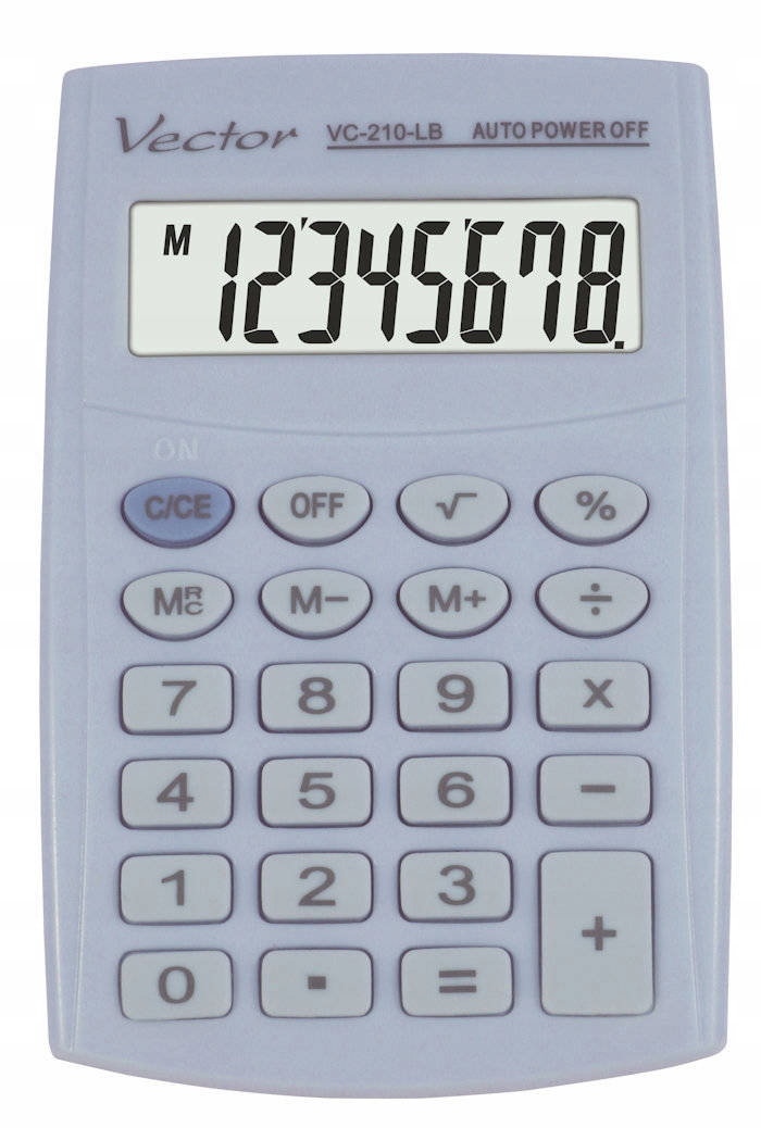 Kalkulator biurowy 3724 KAV VC-210 LB – Twój niezawodny pomocnik w pracy