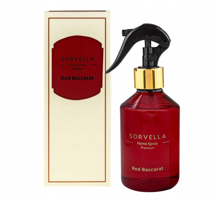 SORVELLA Home Spray – Luksusowy zapach do wnętrz Red Baccarat 250ml