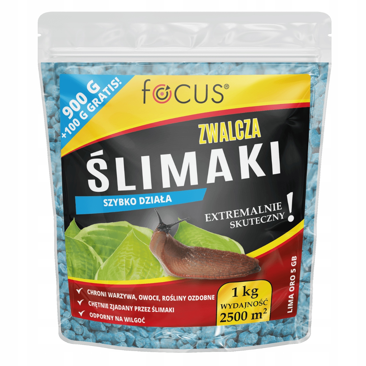 Focus Lima Oro 5 GB - Skuteczny środek na ślimaki w granulkach