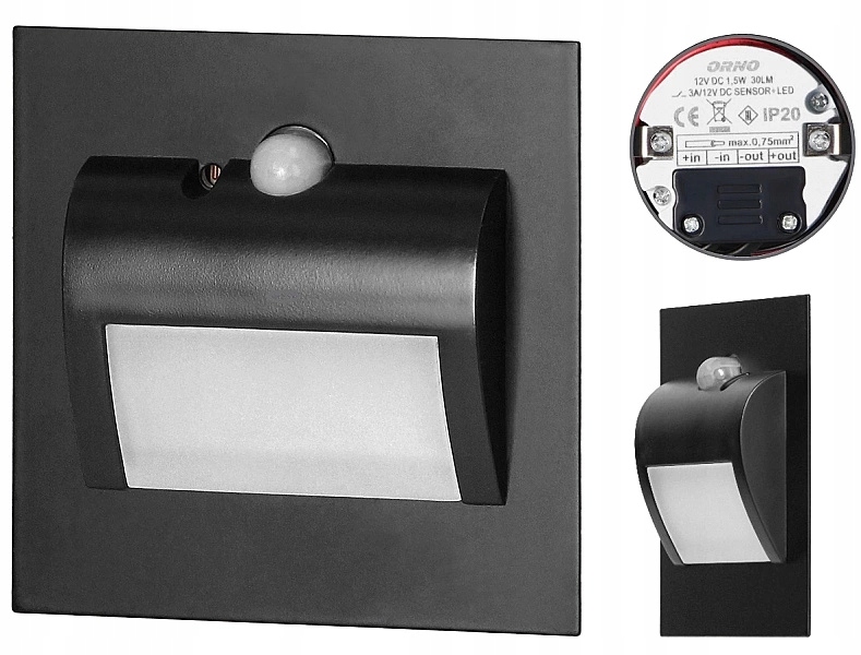 DRACO LED NEW 1,5W – Nowoczesna oprawa schodowa podtynkowa