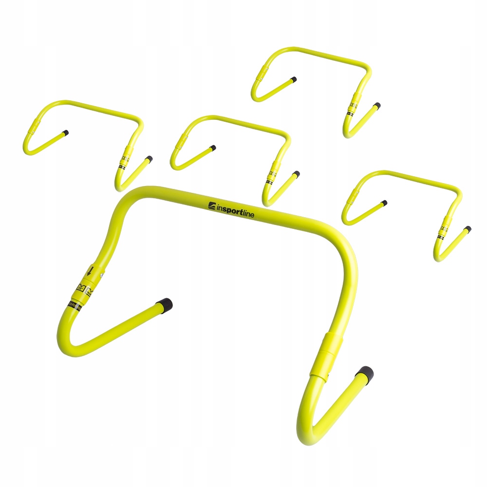 Zestaw regulowanych płotków treningowych inSPORTline HurdSet – Idealny do Twojego treningu