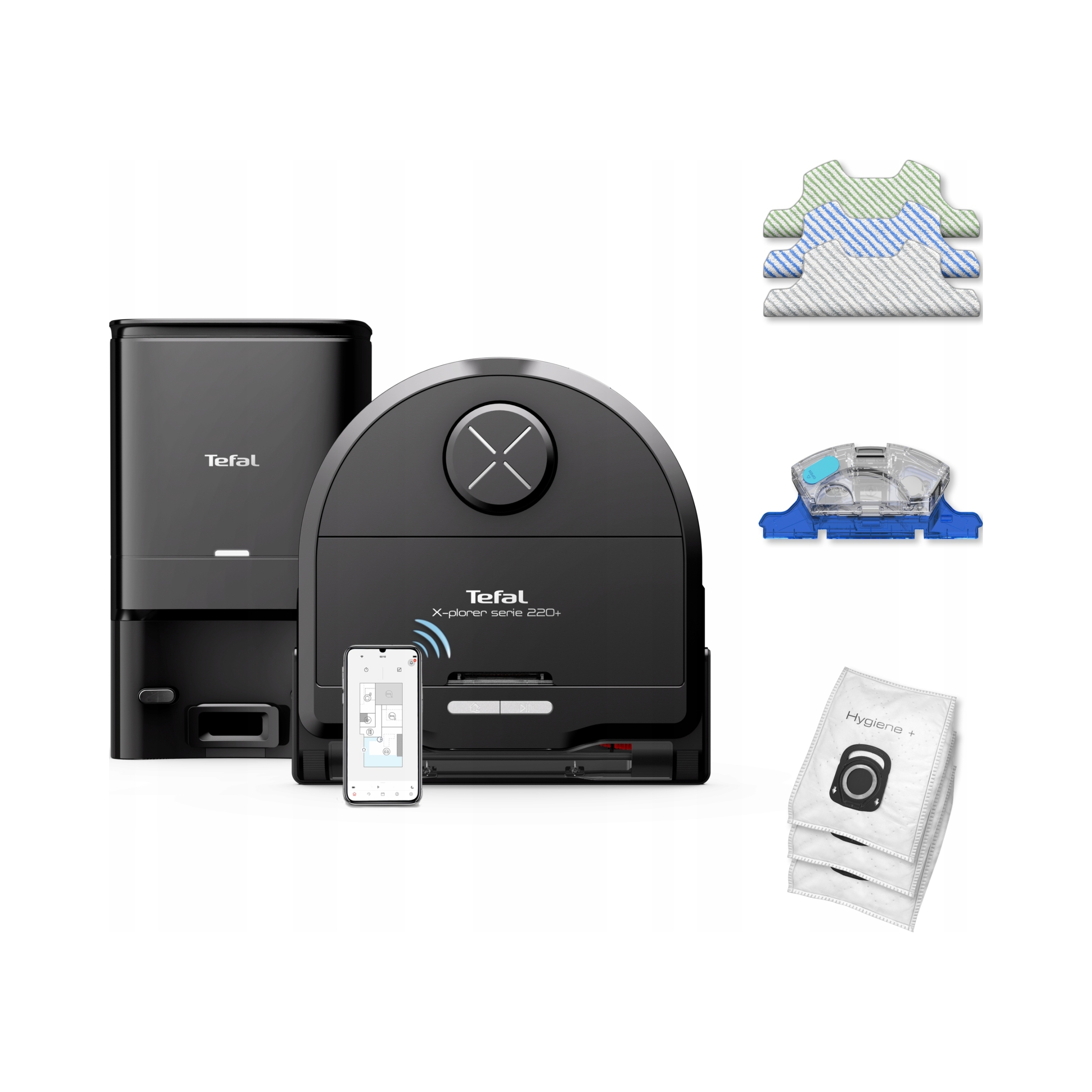 Robot Odkurzający Tefal X-PLORER Serie 220+ Animal & Allergy – Nowoczesne rozwiązanie do sprzątania