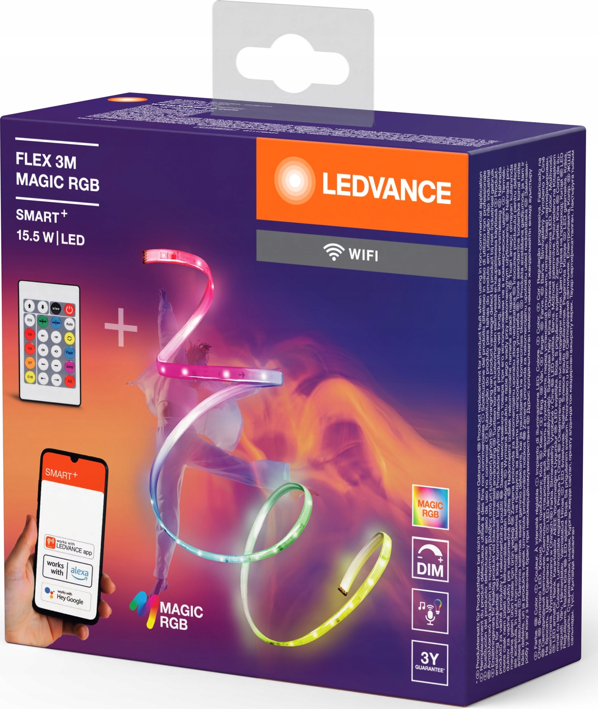 Magiczne sterowanie kolorami RGB