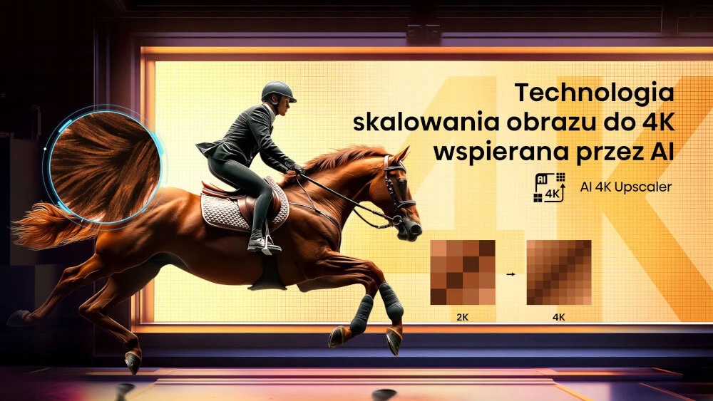 AI 4K Upscaler – Wyraźny obraz w każdej treści