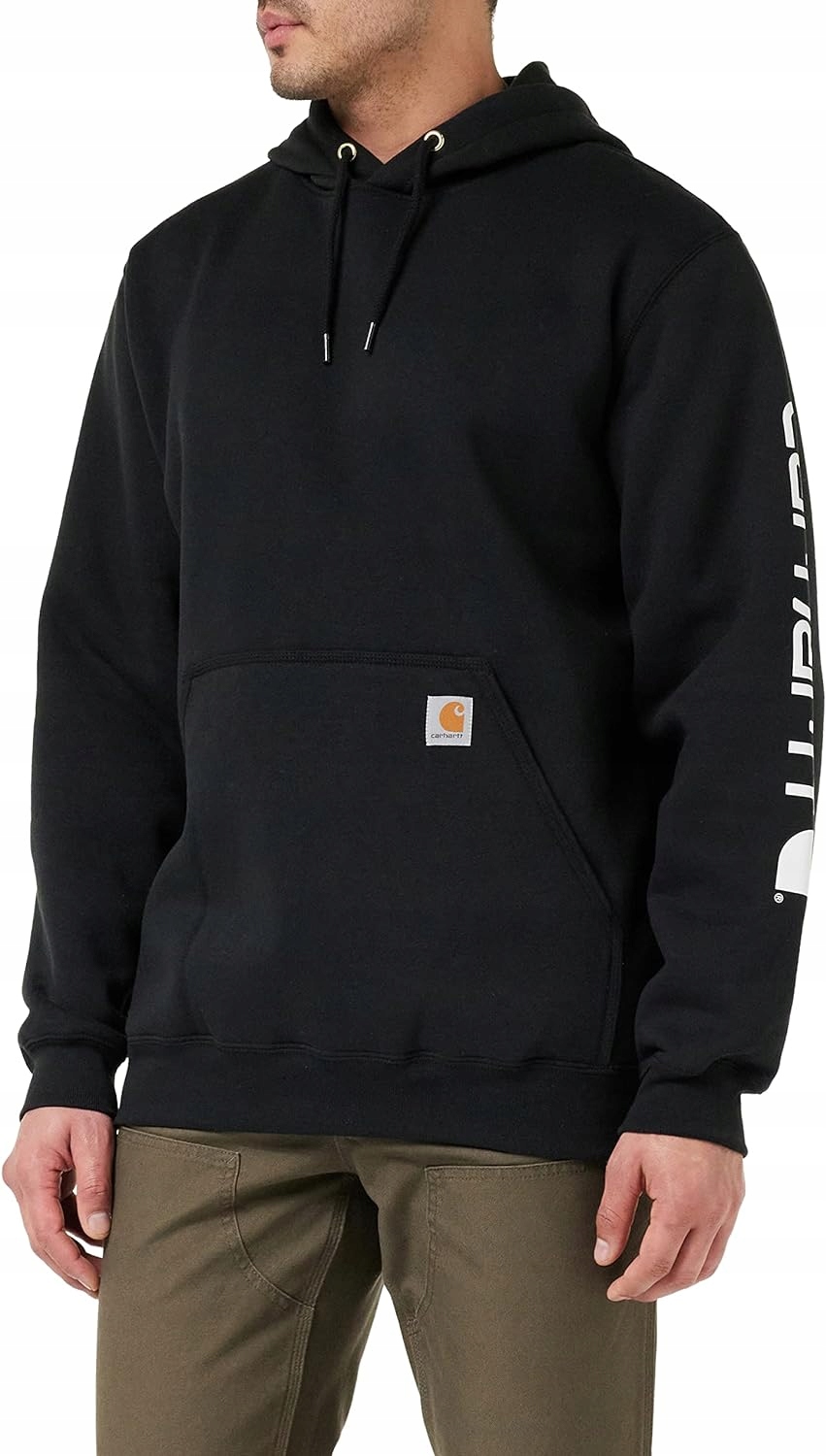 Bluza Carhartt Midweight Signature Logo Black – Klasyka w sportowym stylu