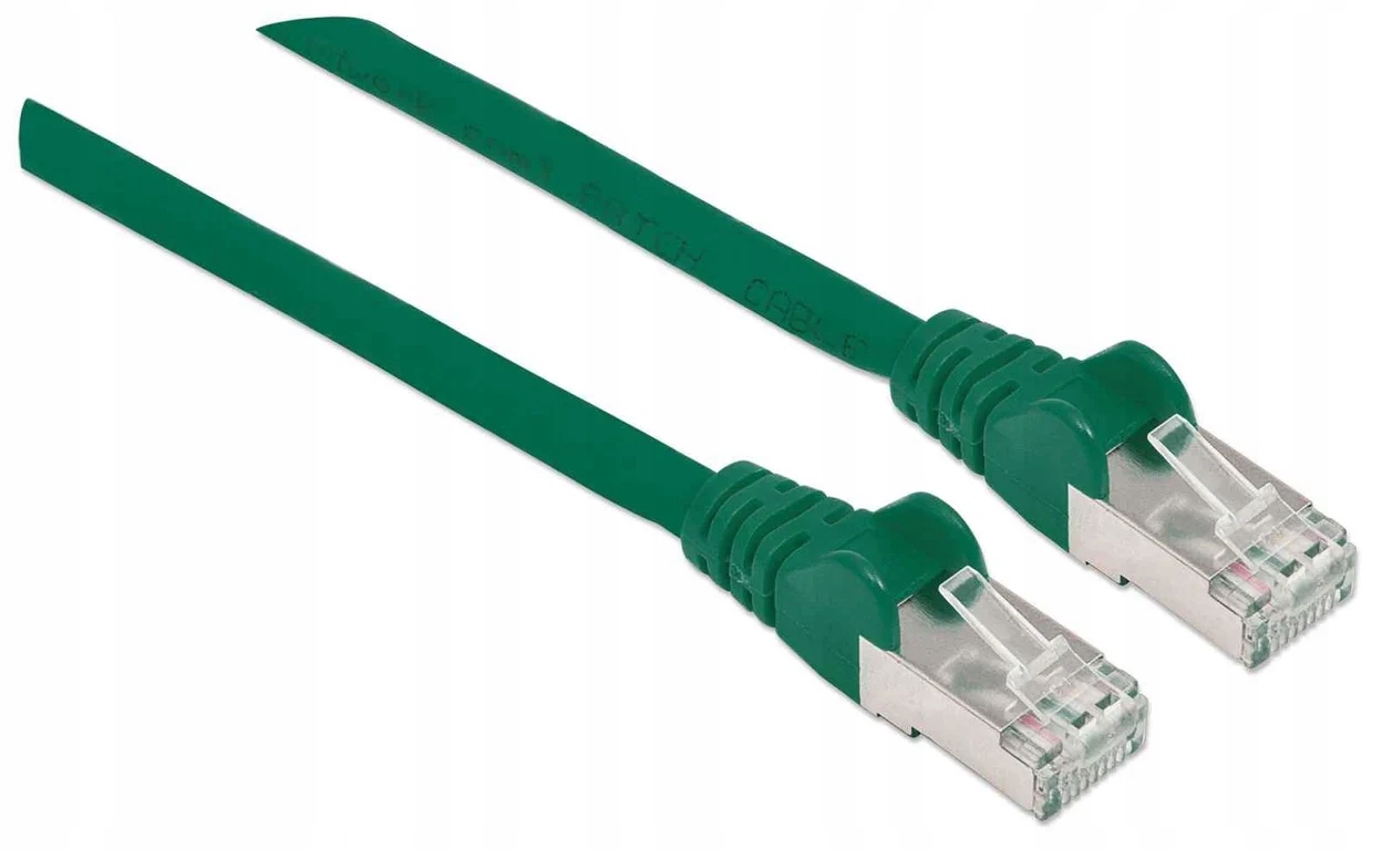 Patchcord S/FTP, CAT7, 1.5m, zielony* – Wydajność sieci na najwyższym poziomie