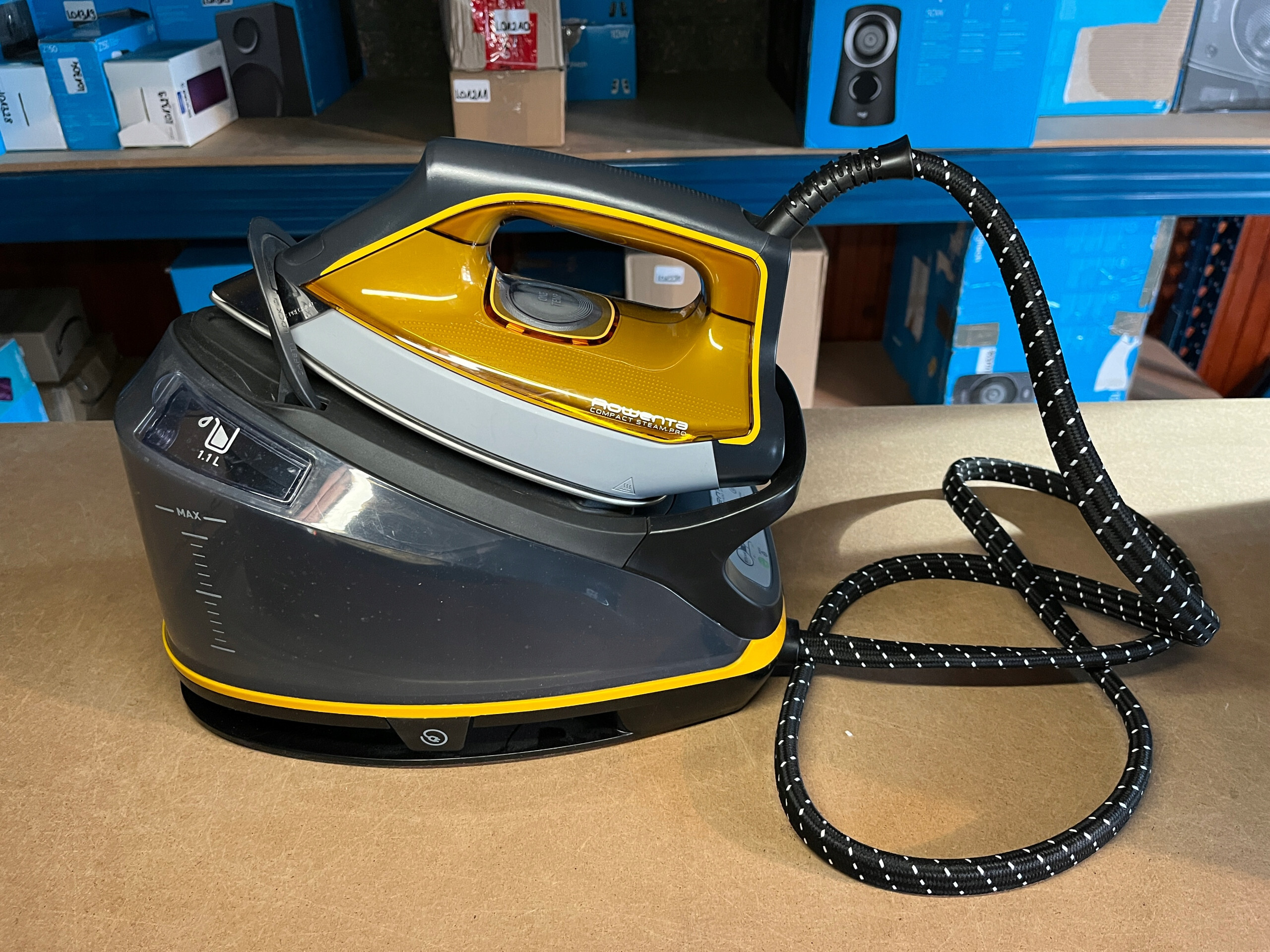 Optymalne rozprowadzanie pary dzięki podstawce Microsteam 400D