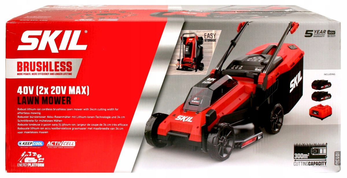 Szerokość koszenia 34 cm – Efektywne koszenie małych i średnich trawników