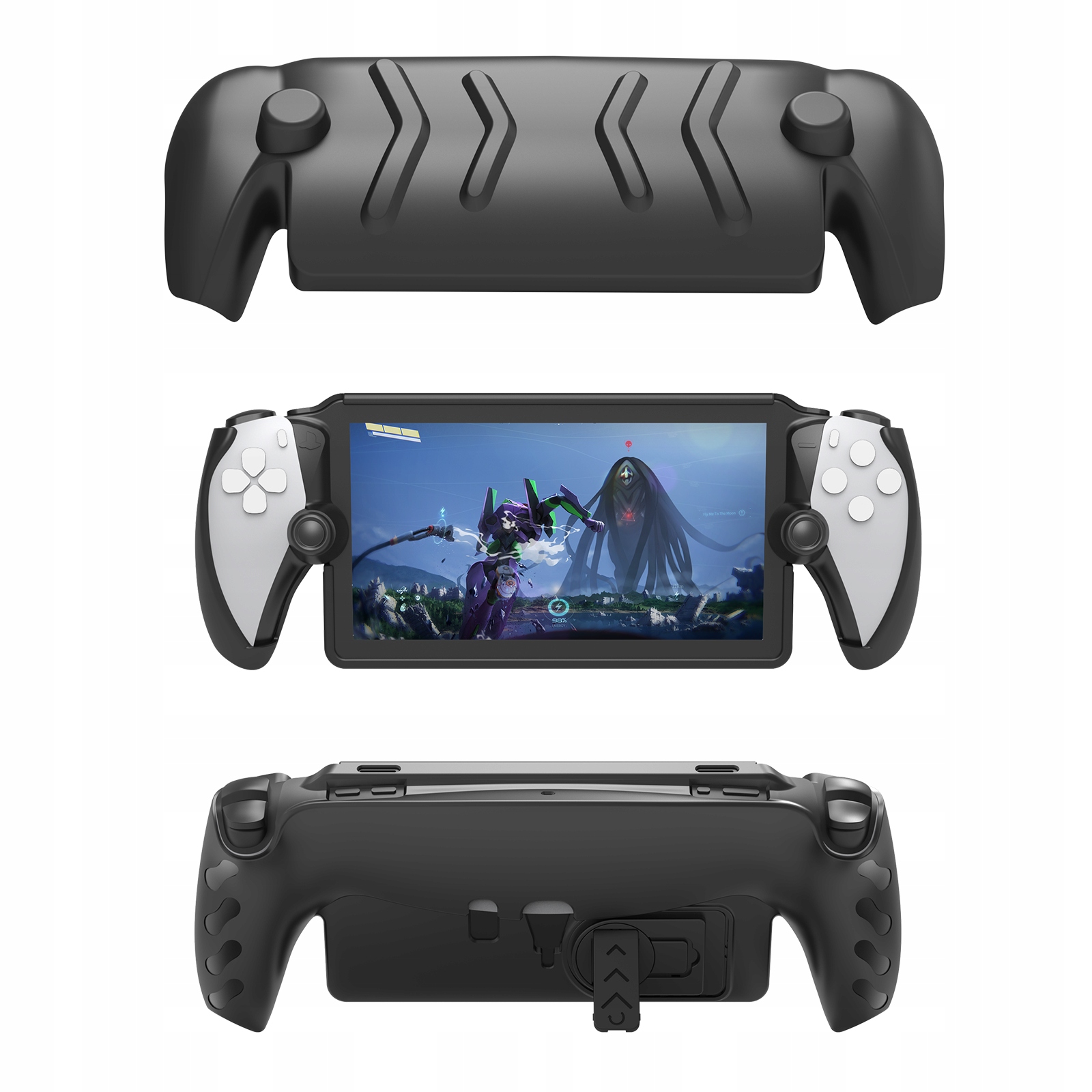 Składana nóżka - wygodny stojak do ustawienia konsoli