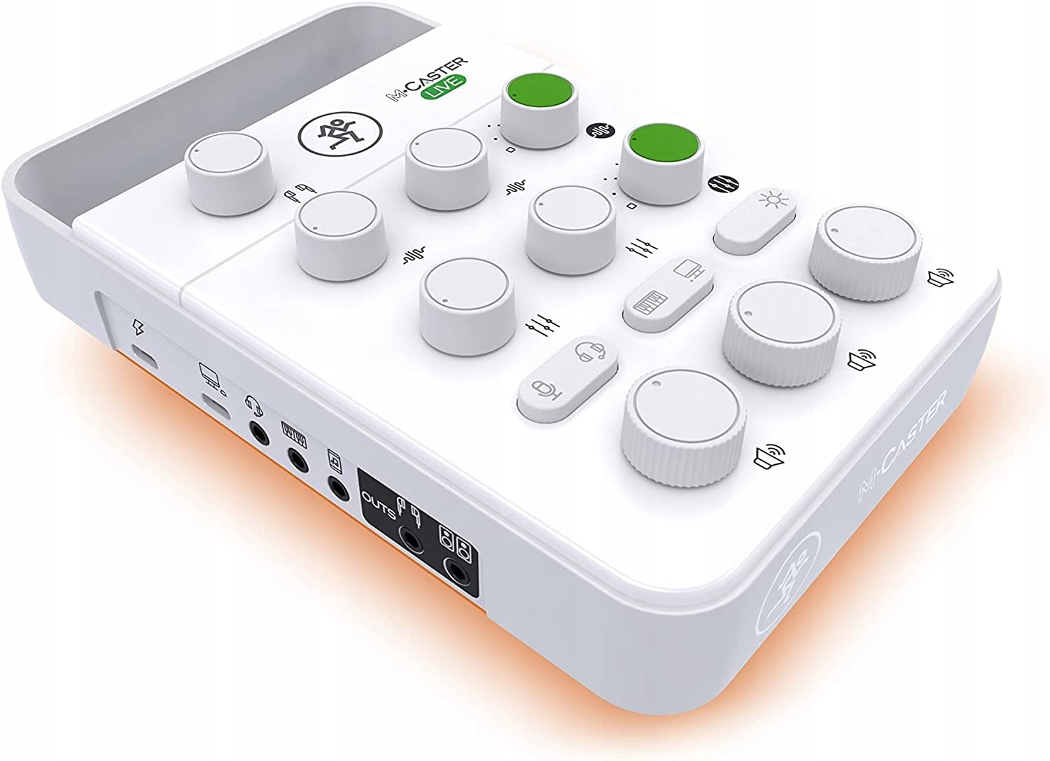 Mackie M-Caster Live White – Przenośny interfejs do streamingu audio