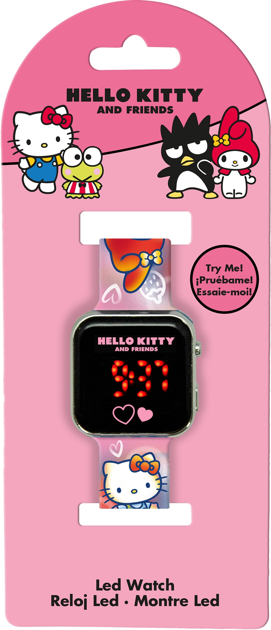 Zegarek cyfrowy LED Hello Kitty HK50151 – Idealny prezent dla dzieci