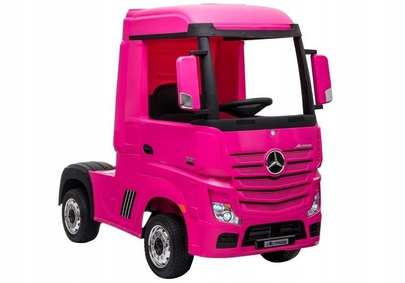 Auto Na Akumulator Mercedes Actros Różowy 4x4 – Idealna zabawa dla Twojego dziecka