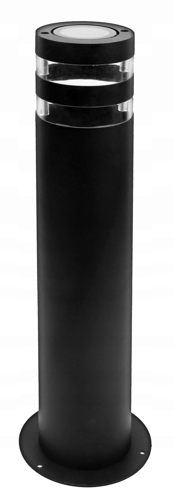 Lampa ogrodowa stojąca słupek RINO 44cm E27 IP54 czarna Goldlux – Nowoczesne oświetlenie do Twojego ogrodu