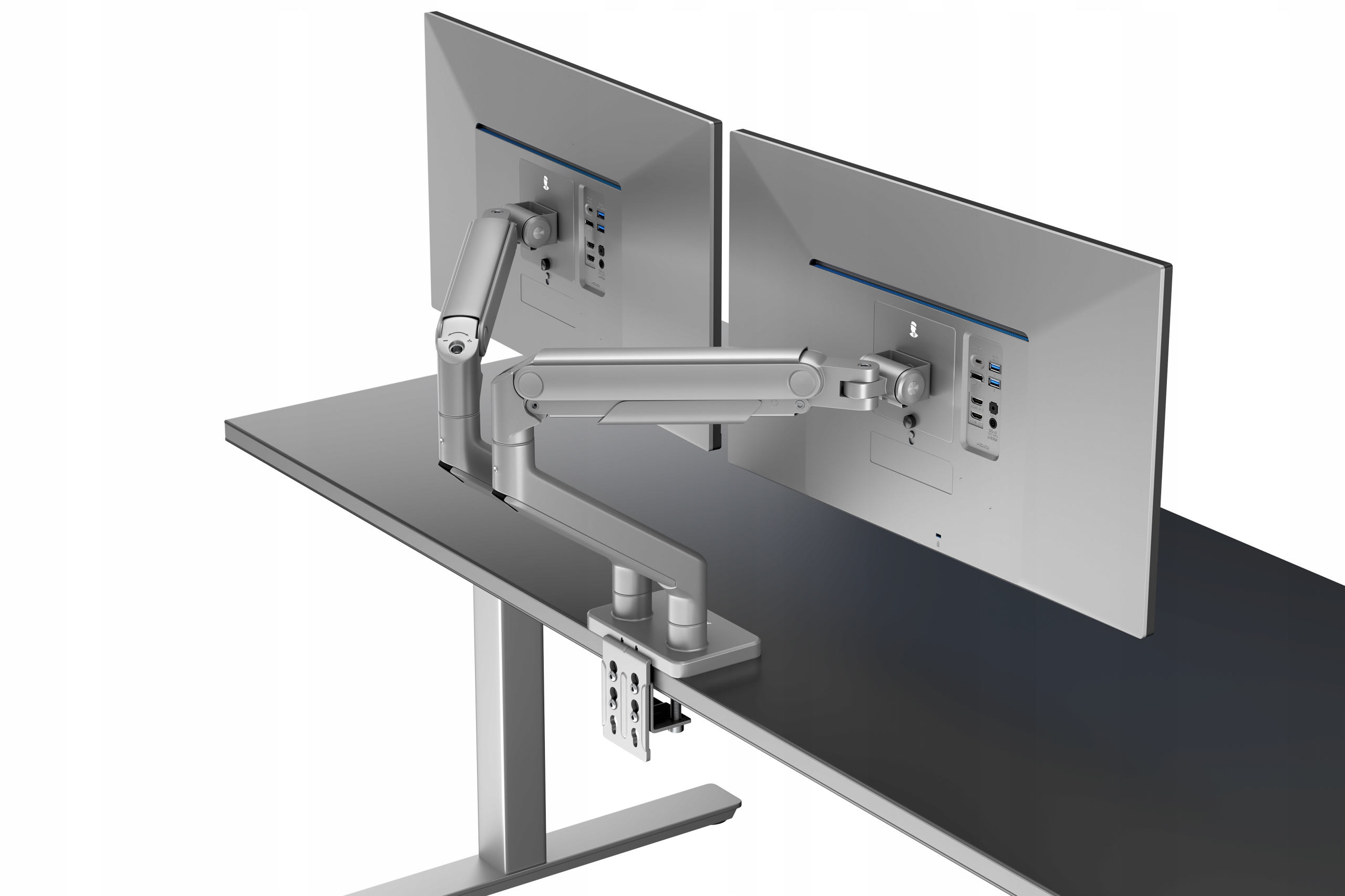 Płynna regulacja położenia i kąta nachylenia