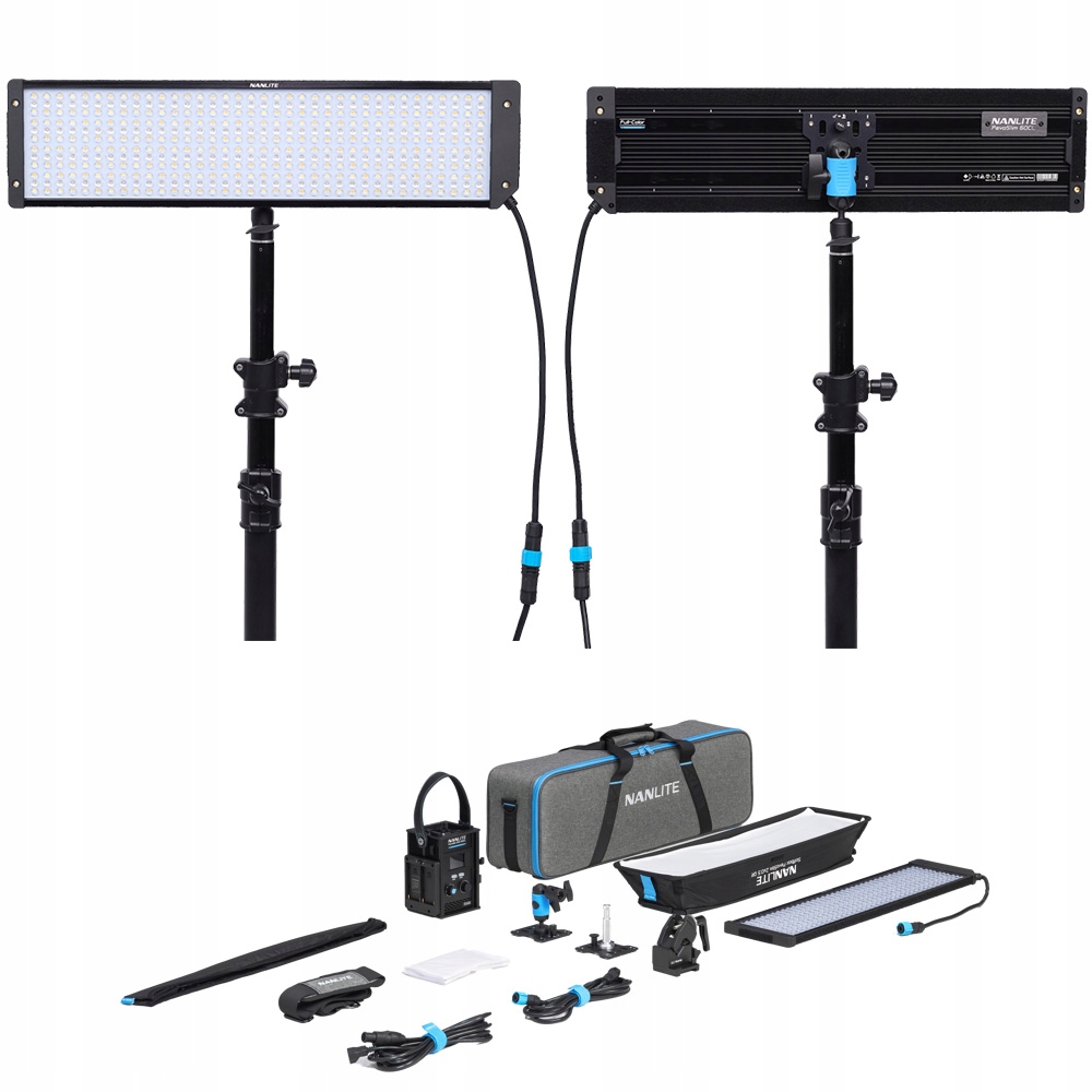 Nanlite PavoSlim 60CL Full-Color – Smukła i wydajna lampa LED do każdego projektu