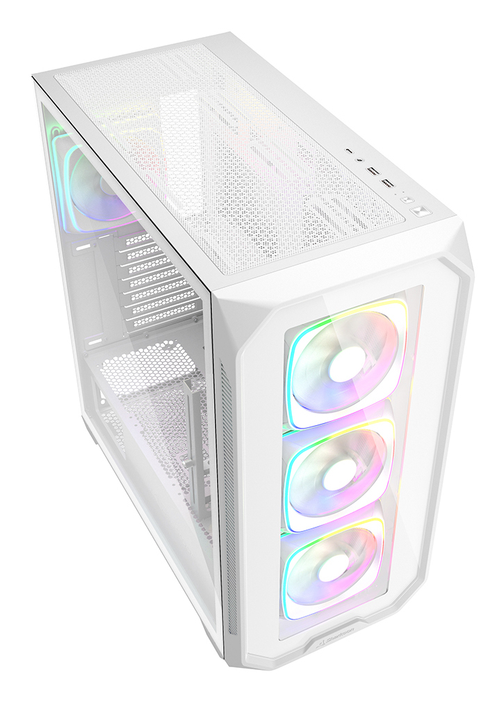 Futurystyczny design z hartowanym szkłem
