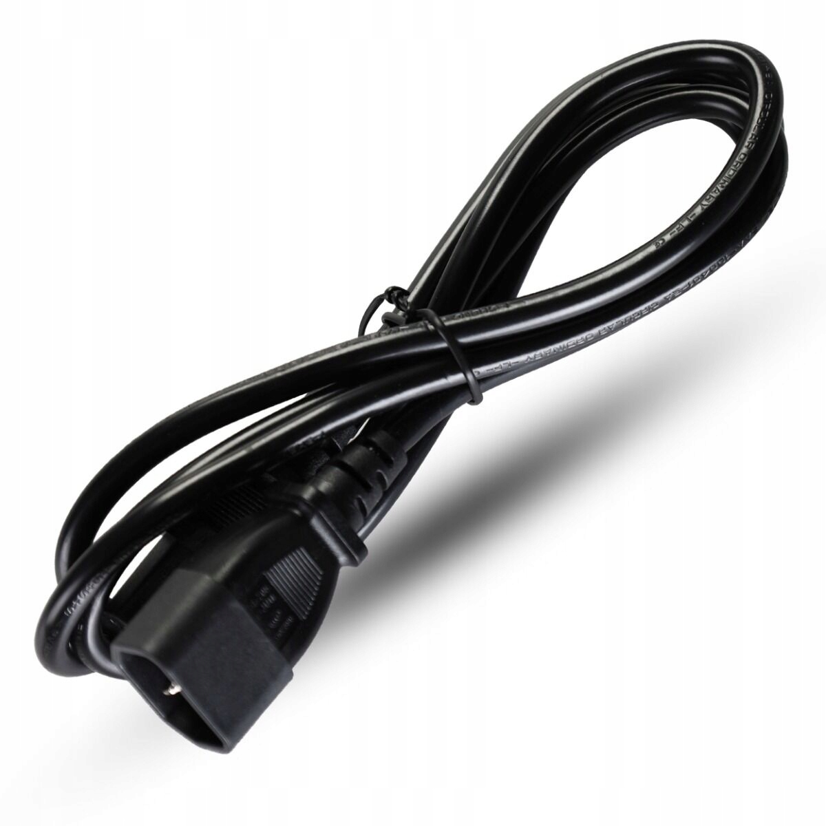 CABLE4ME PC – Kabel IEC in/out przewód zasilający przedłużacz 1,5 m