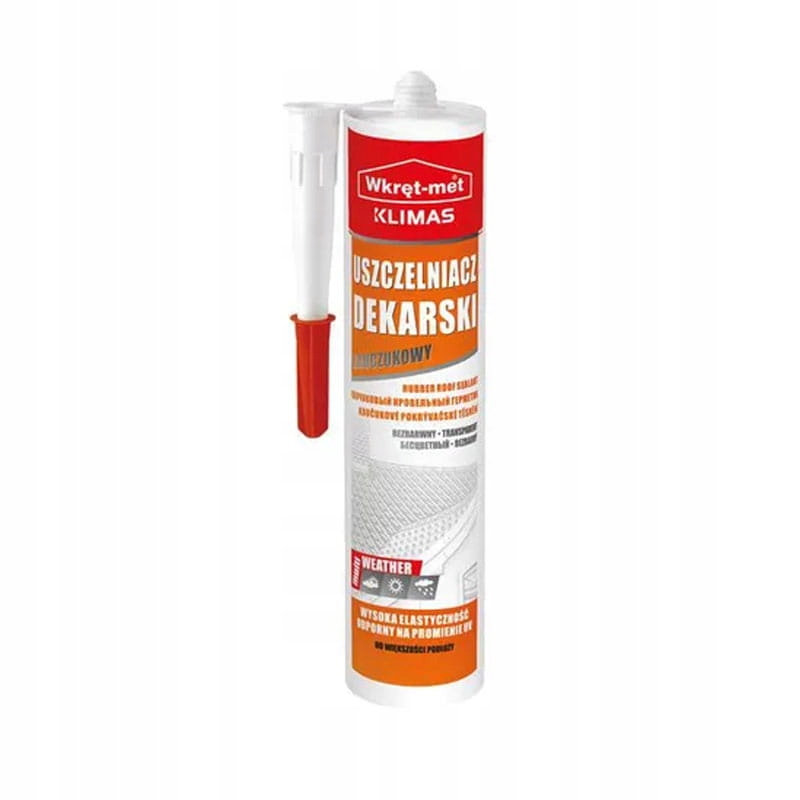 Uszczelniacz dekarski UDK-310-BR 310 ml – Niezawodne rozwiązanie do uszczelniania