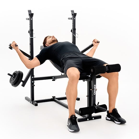 Ławka treningowa Zipro Ripped pod sztangę