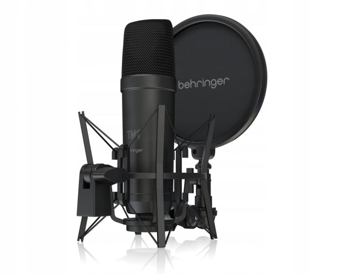Behringer TM1 DARK EDITION – Profesjonalny mikrofon pojemnościowy do nagrań