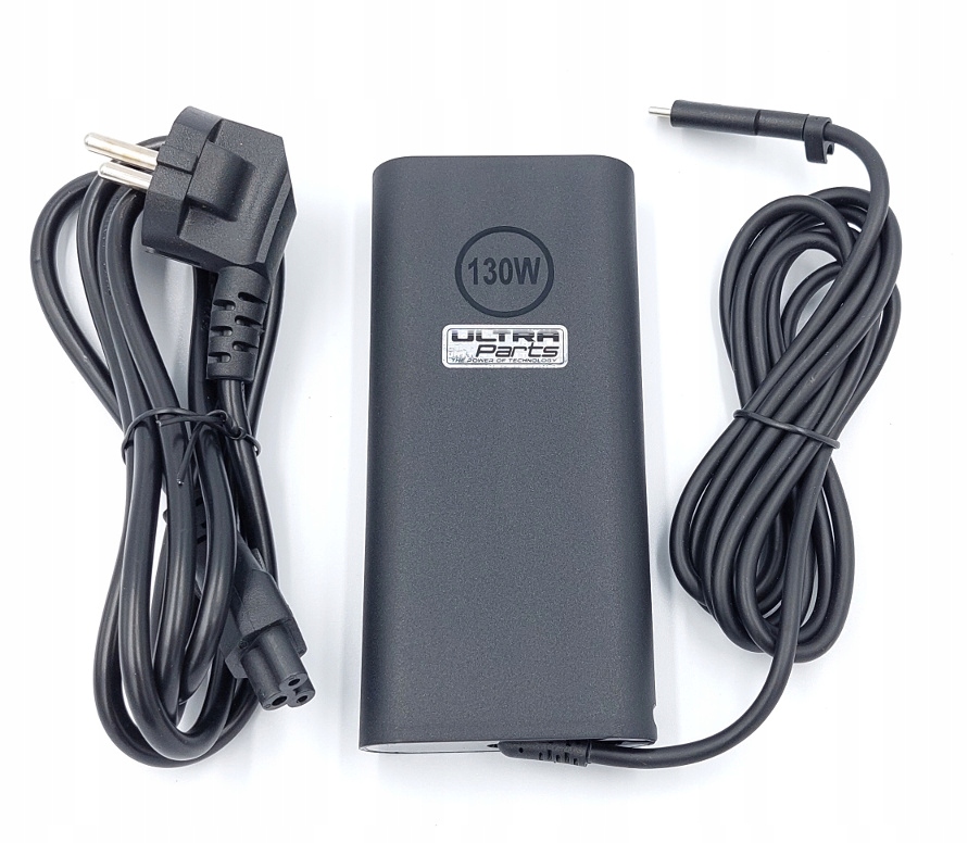 Zasilacz do laptopa Ultra Parts ZASILACZ ŁADOWARKA do DELL 130W 20V 6.5A USB-C HA130PM17 – Wydajność i niezawodność