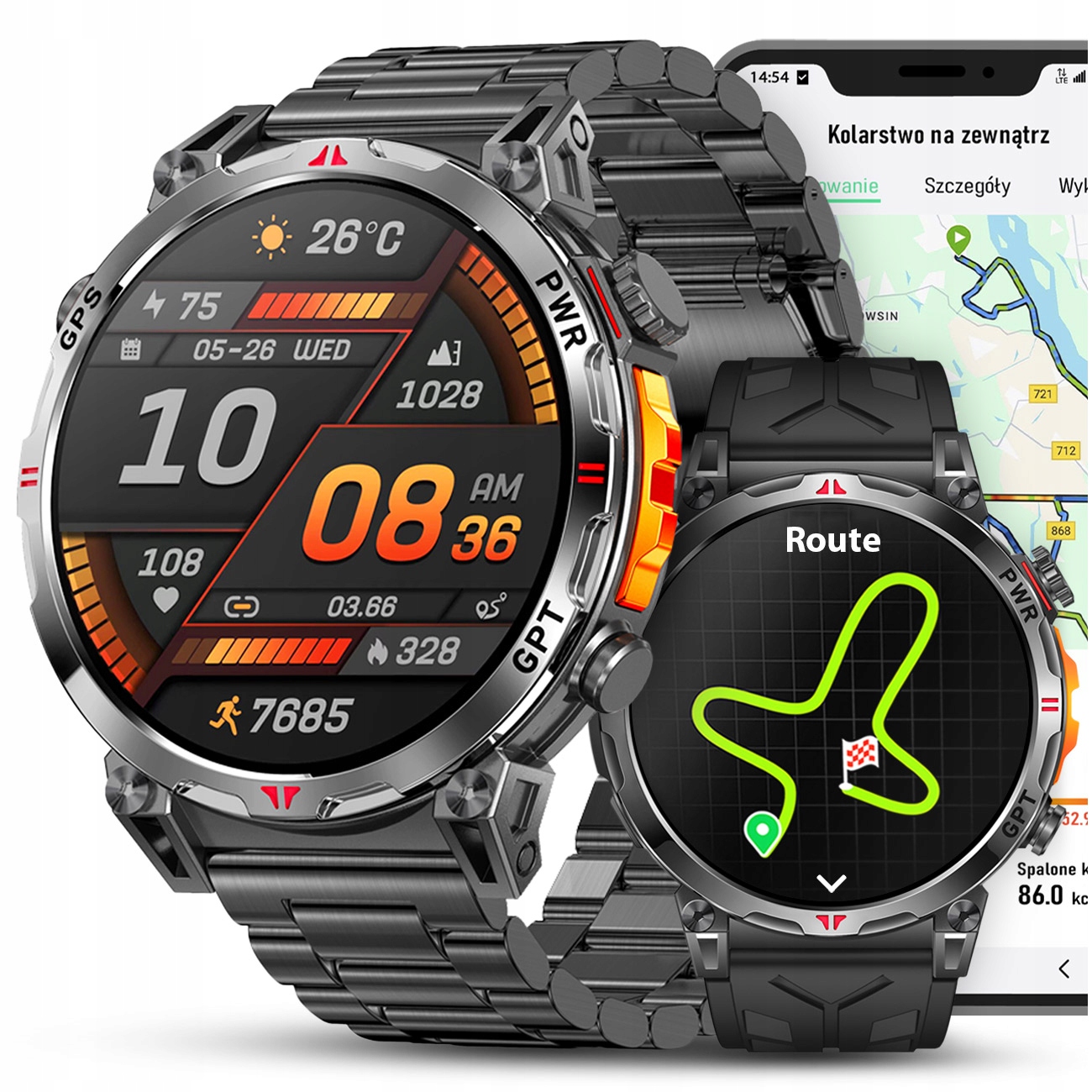 Rozmowy i powiadomienia bez telefonu