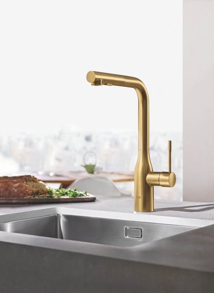Technologia GROHE SilkMove dla płynnej regulacji strumienia