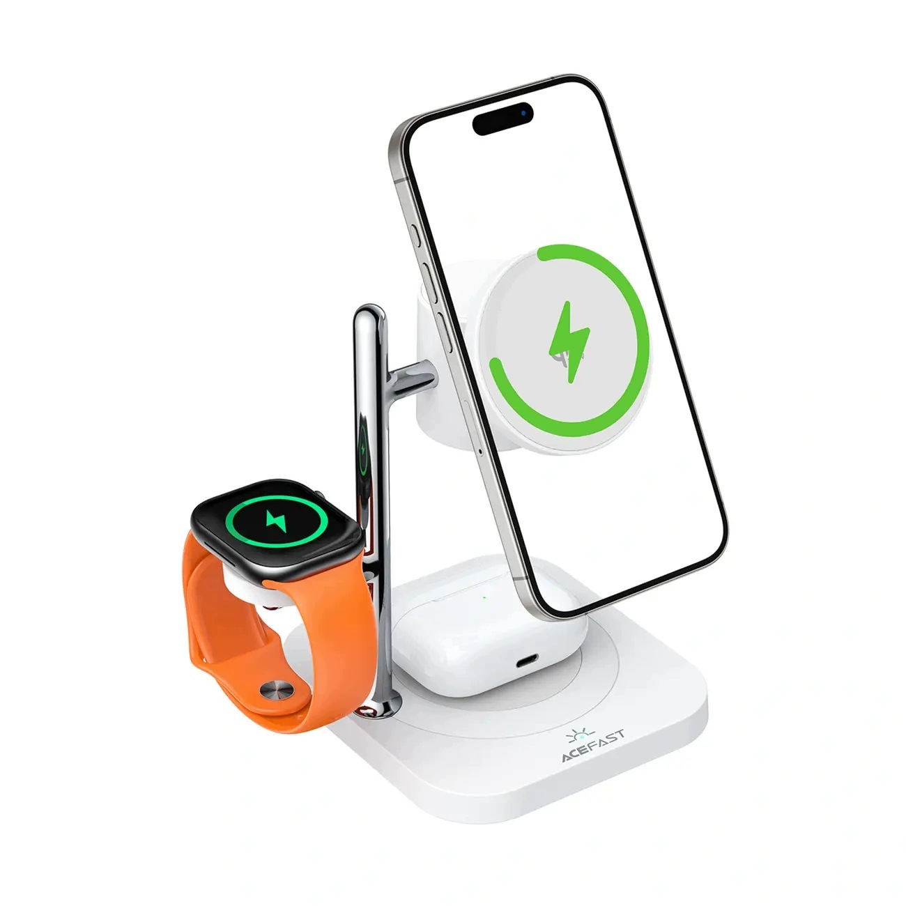 Magnetyczny uchwyt Qi2 – Stabilne ładowanie smartfona, słuchawek i smartwatcha