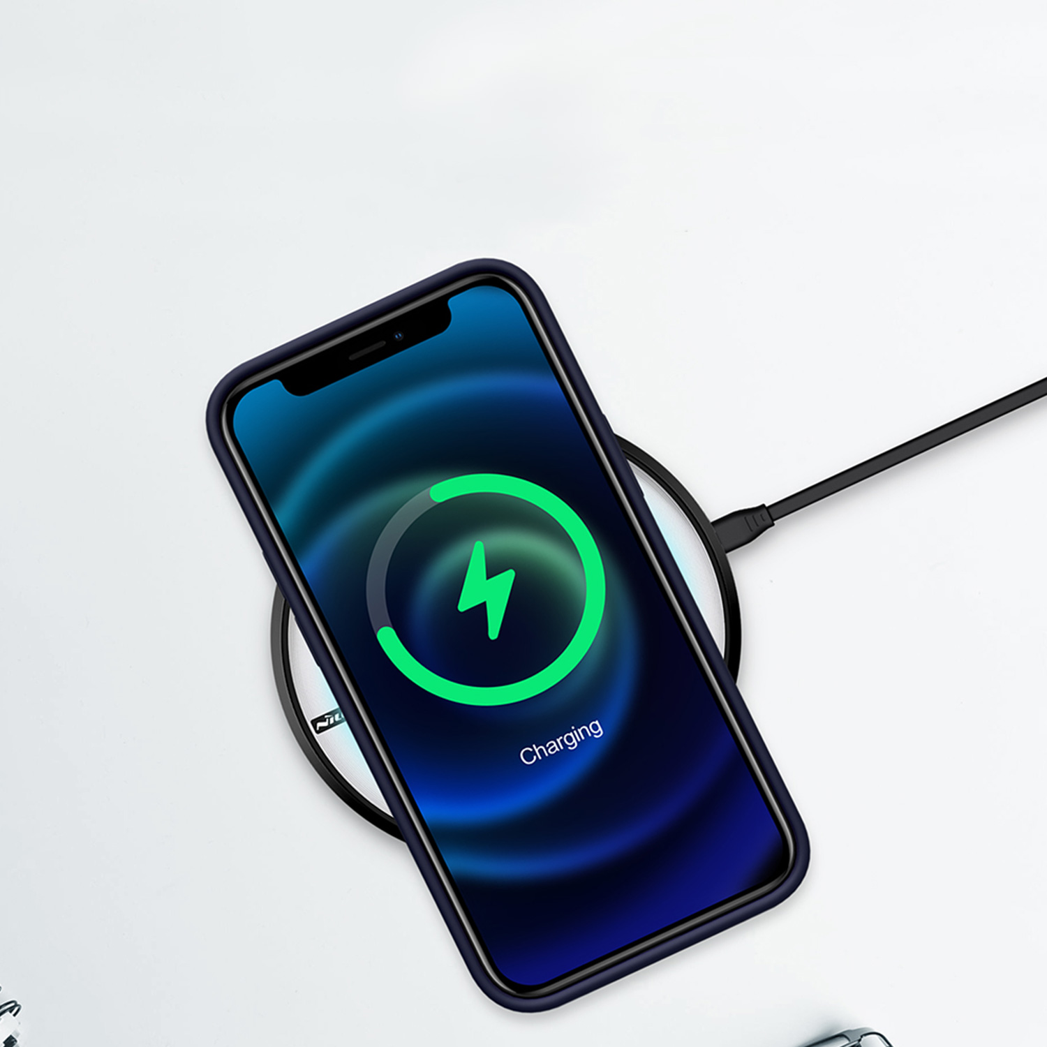 Etui Nillkin Flex Pure Pro Magnetic dla Apple iPhone 12 Pro Max - Eleganckie, materiałowe wypełnienie