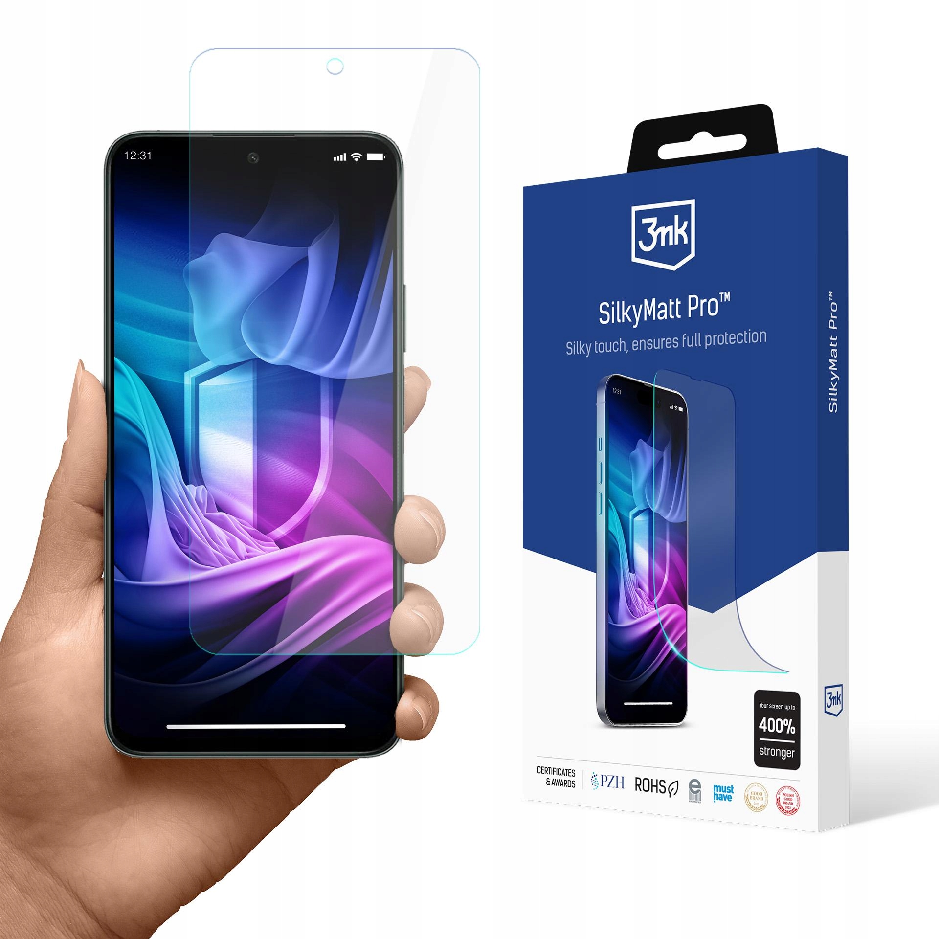 HONOR X7C 4G / 5G - 3MK SILKY MATT PRO – Ochrona ekranu na najwyższym poziomie