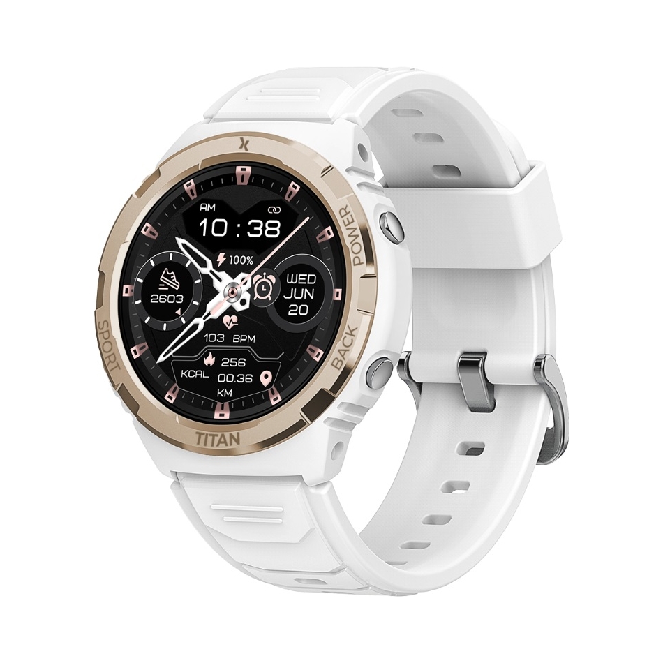 Smartwatch Titan Valkiria Biały – Elegancja i funkcjonalność dla aktywnych kobiet