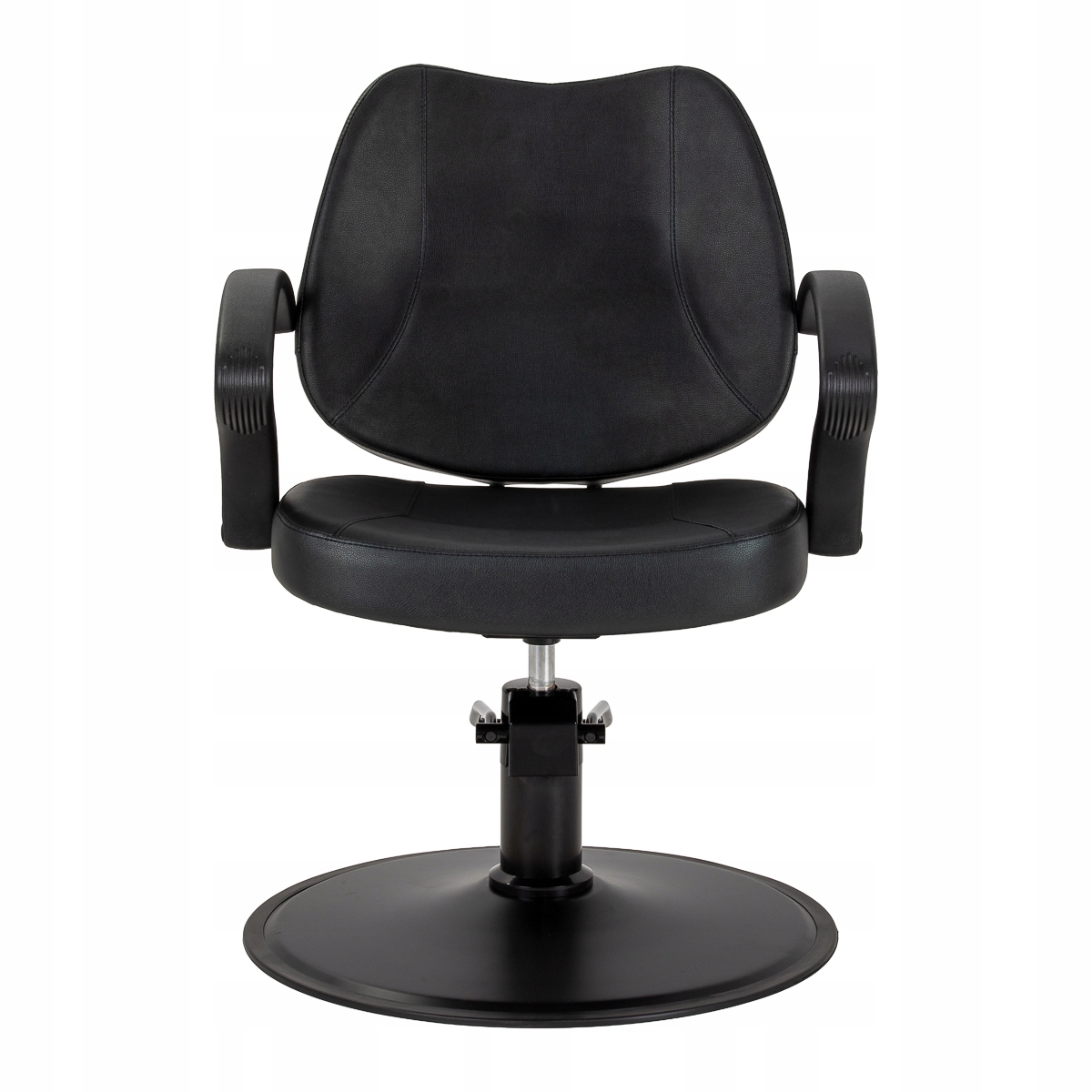 Fotel fryzjerski Hair System A055B Czarny – Elegancja i funkcjonalność w Twoim salonie