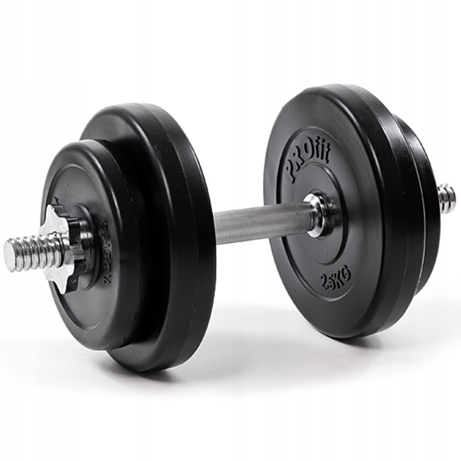 Hantel DK 4153 bitumiczny 1 x 10 kg – Idealny wybór dla każdego entuzjasty fitnessu