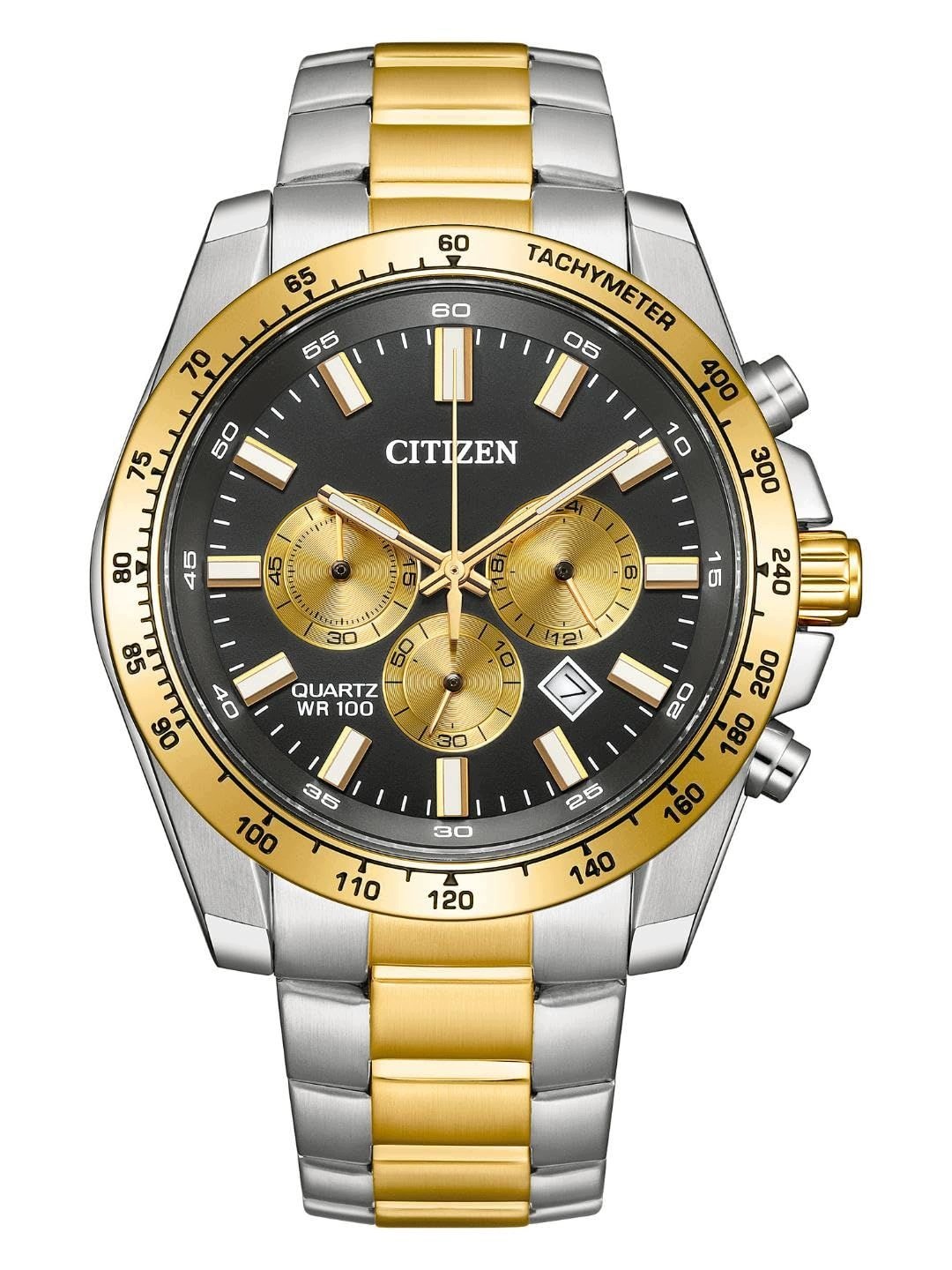 Niezawodny mechanizm kwarcowy z funkcją chronografu