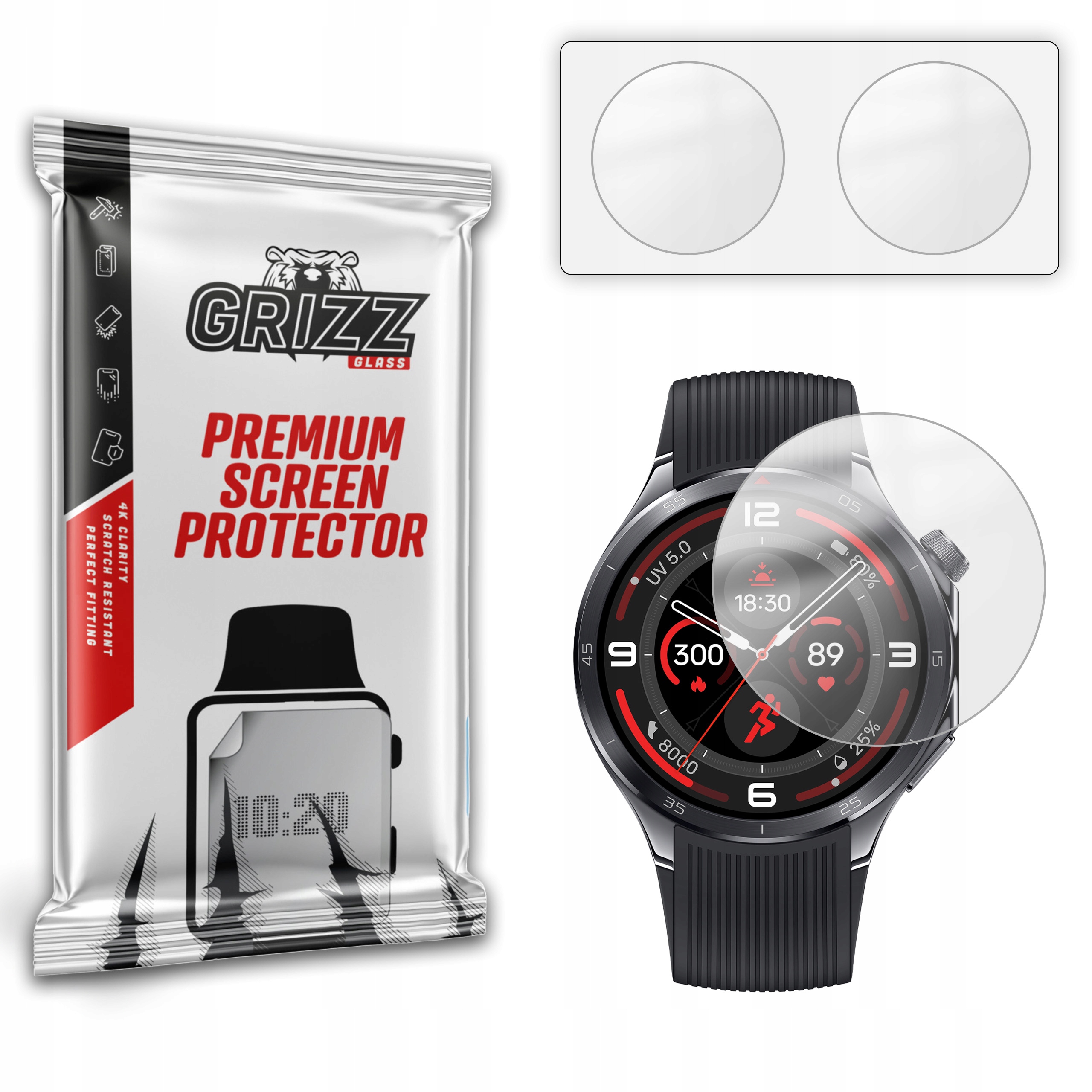 Folia matowa GrizzGlass PaperScreen do OnePlus Watch 3 – Ochrona na najwyższym poziomie