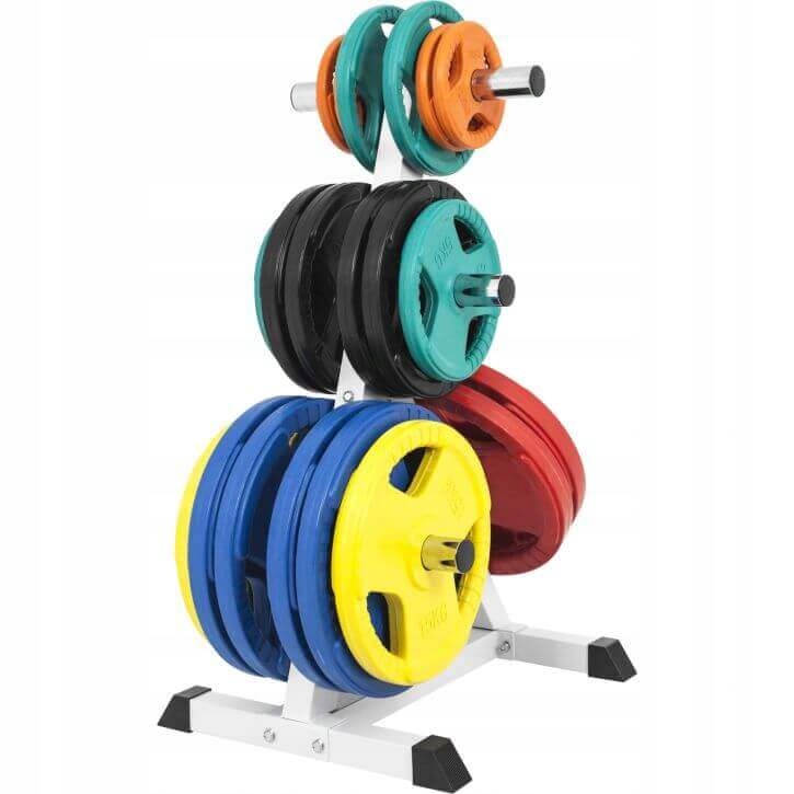 Stojak na talerze obciążenia olimpijskie 350 kg – Idealne rozwiązanie dla Twojej siłowni