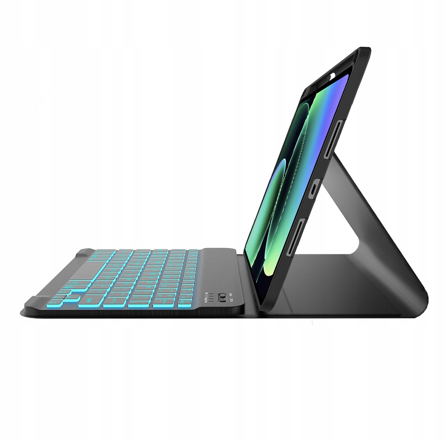 Wbudowana klawiatura Bluetooth z podświetleniem – wygoda pisania w każdych warunkach